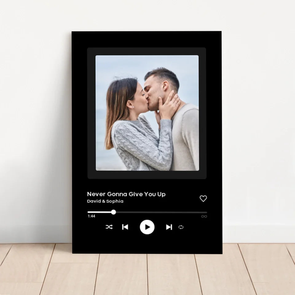 Personalized Canvas "Music Cover"