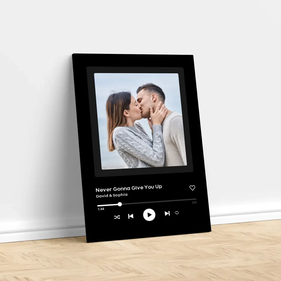 Personalized Canvas "Music Cover"