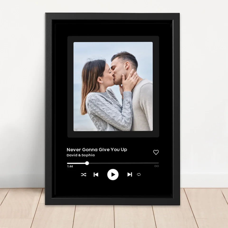 Personalized Canvas "Music Cover"