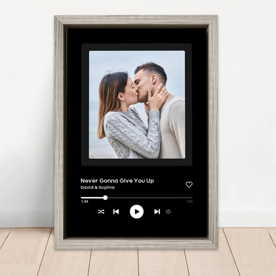 Personalized Canvas "Music Cover"