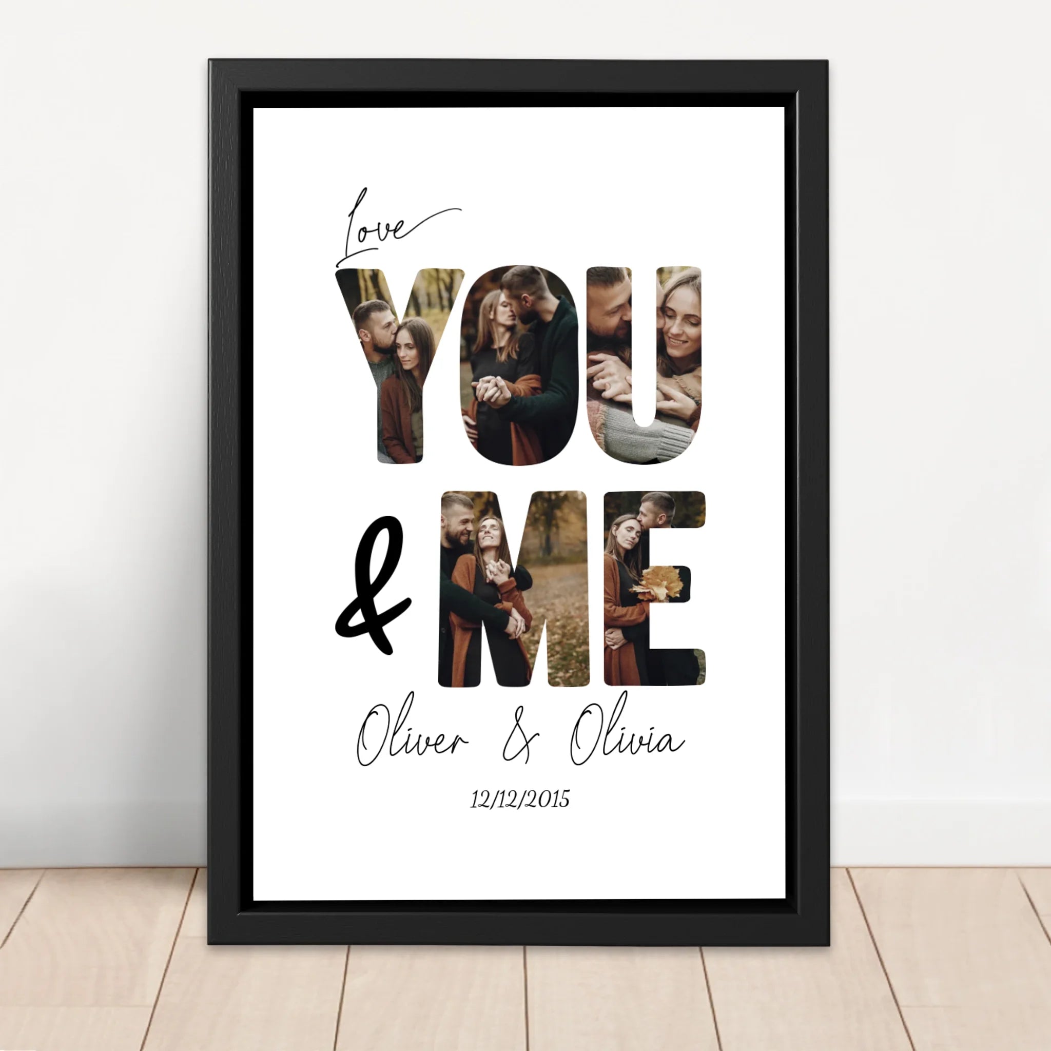 Personalized Canvas “You and me”