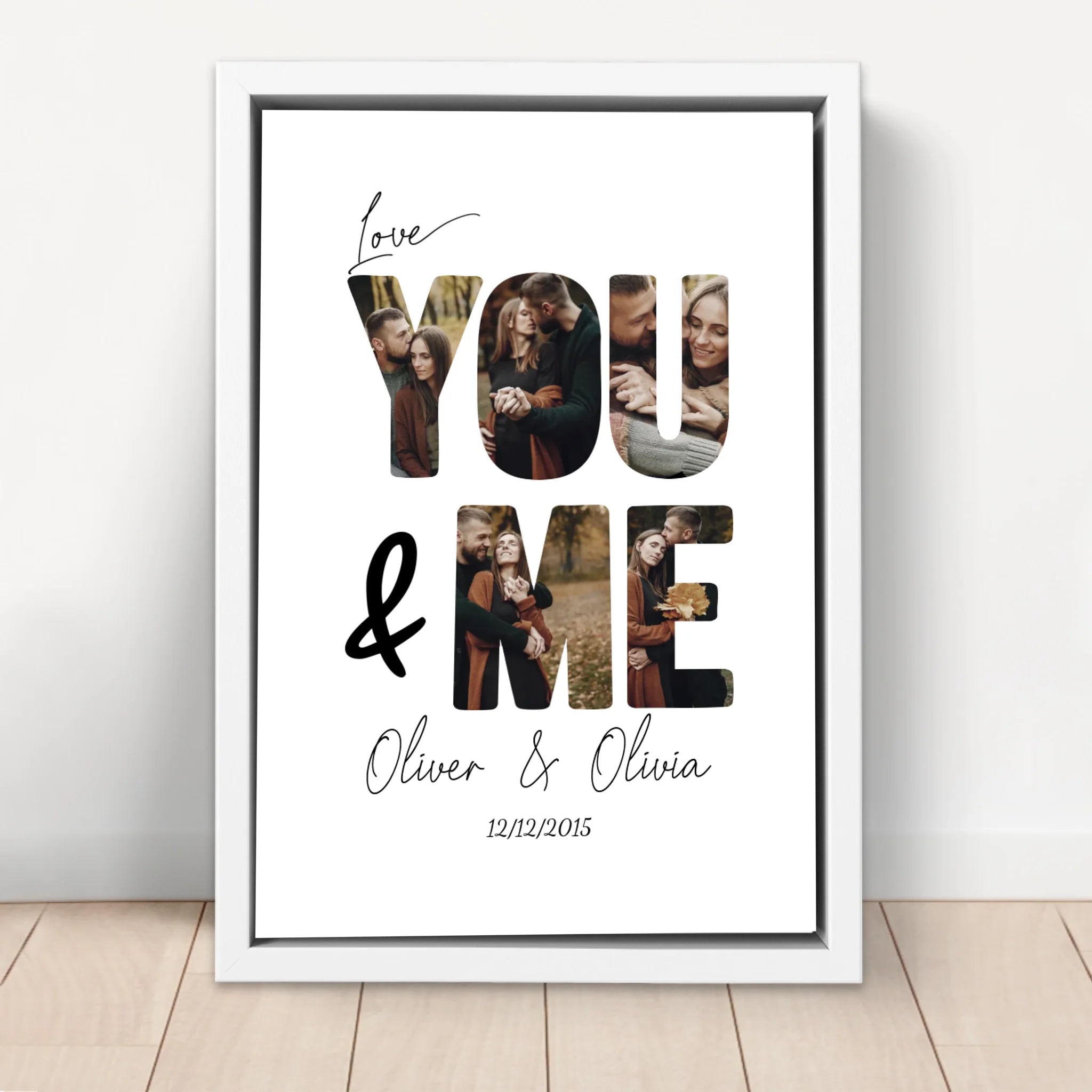 Personalized Canvas “You and me”