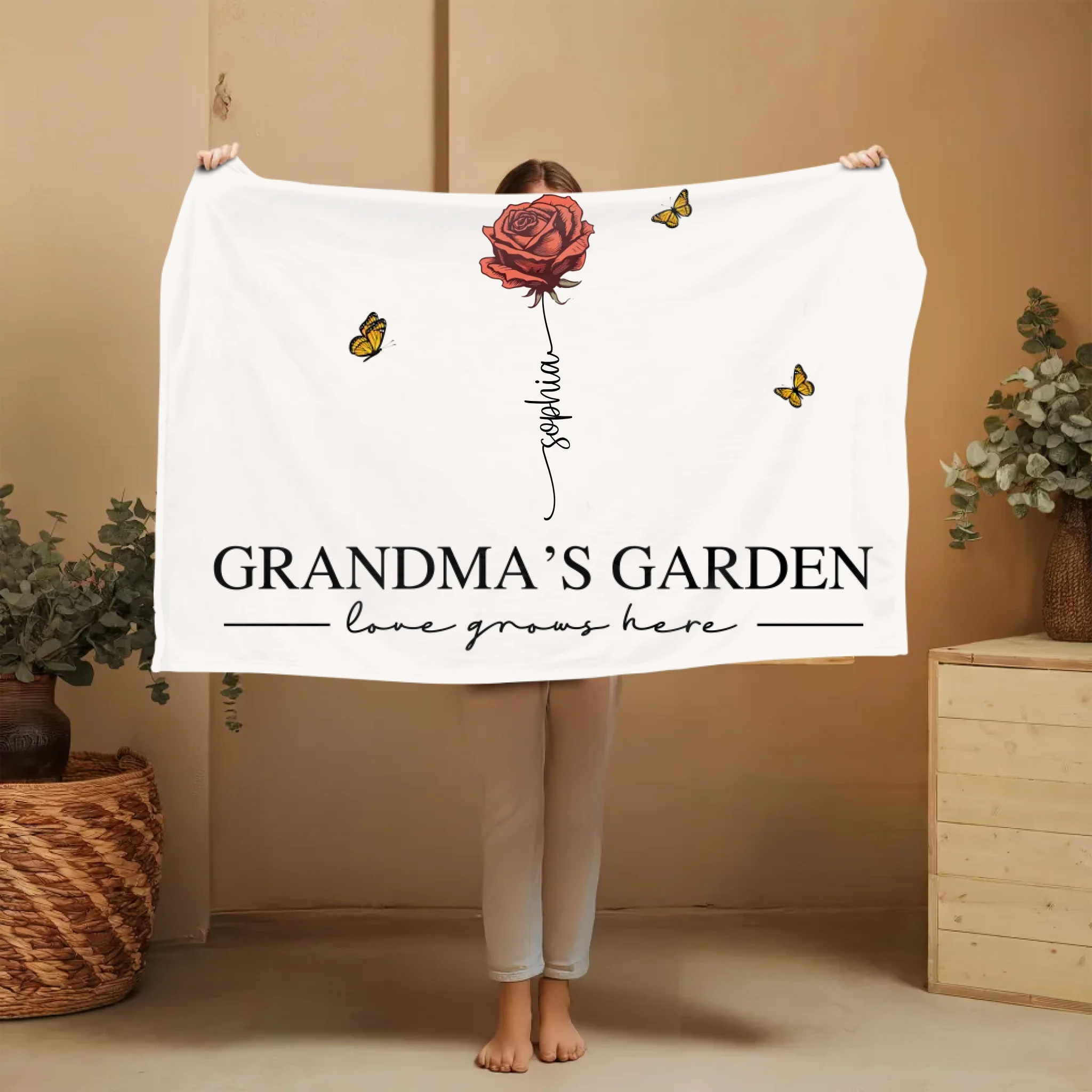 150x100 Decke gehalten