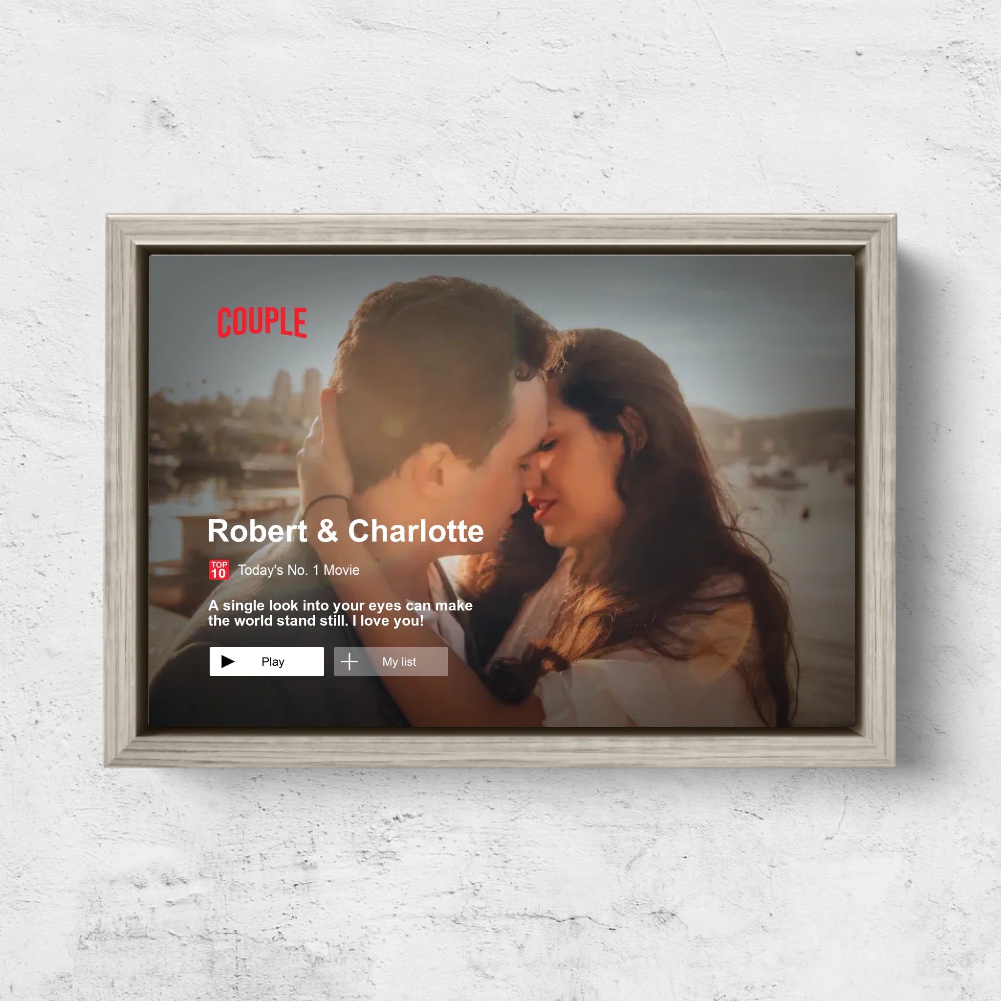 Personalized Canvas “Lovestory”