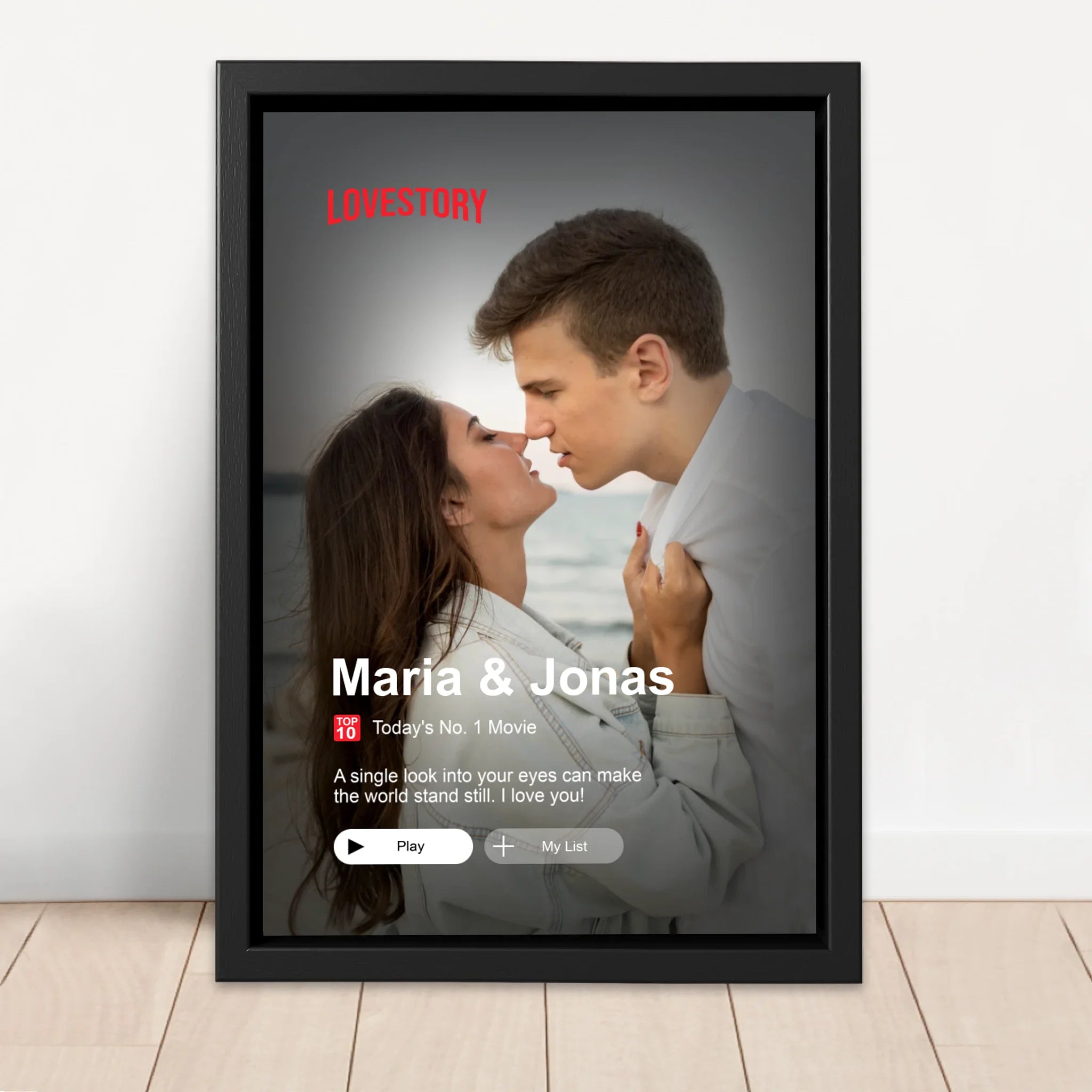 Personalized Canvas "Our Cover"