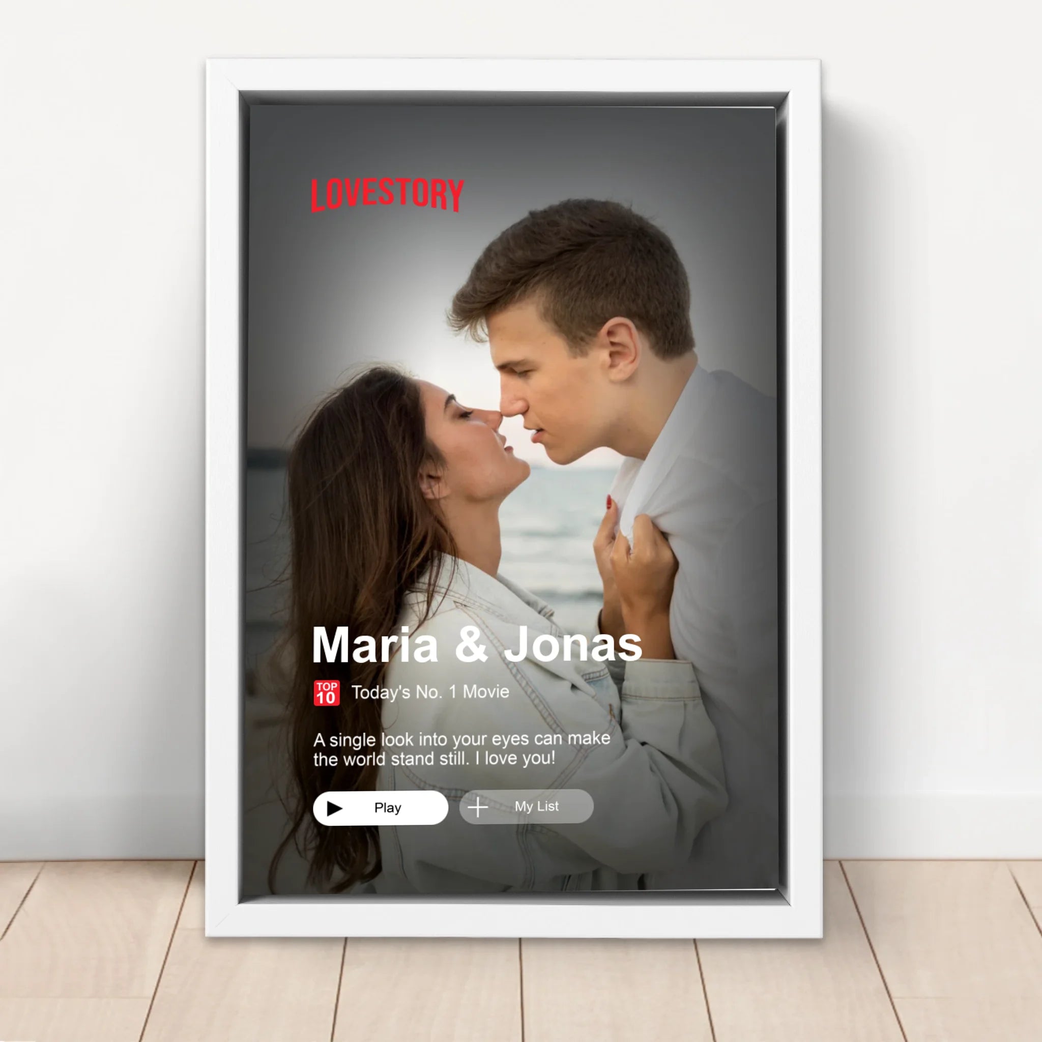 Personalized Canvas "Our Cover"