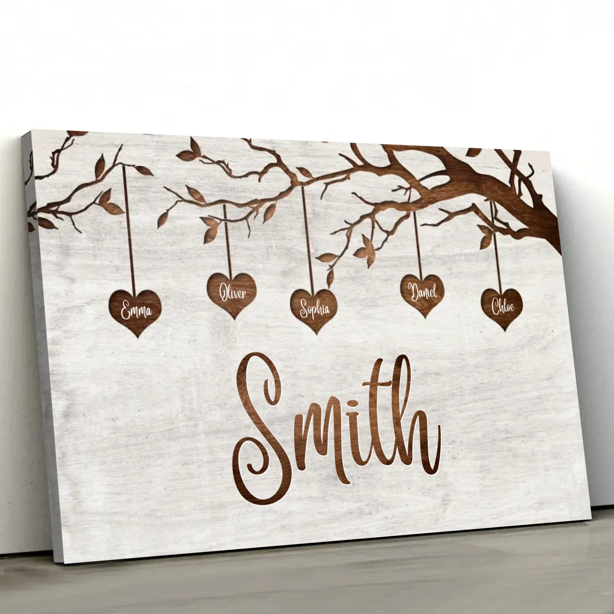 Personalized Canvas "Our Family"