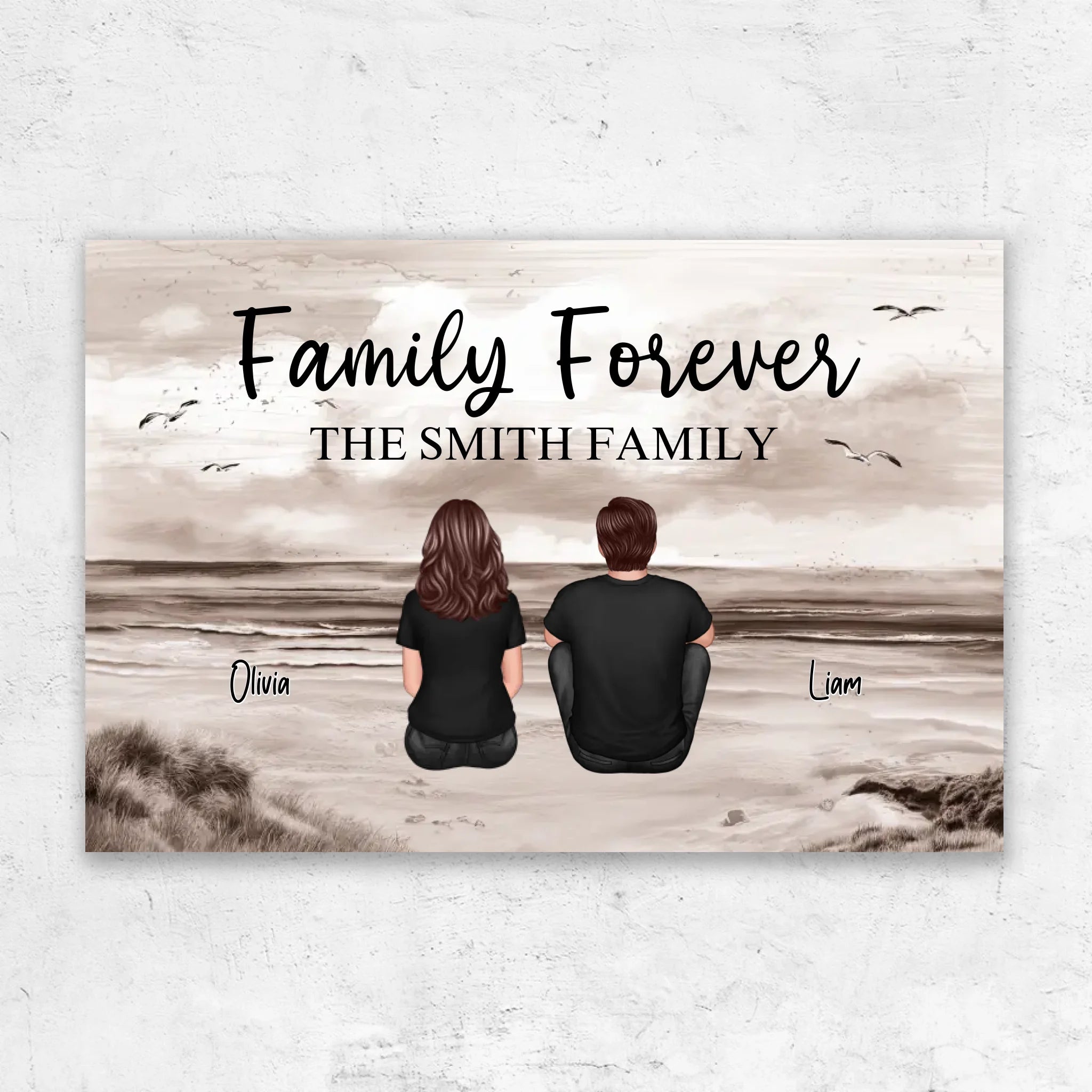 Personalized Canvas “Family Forever“