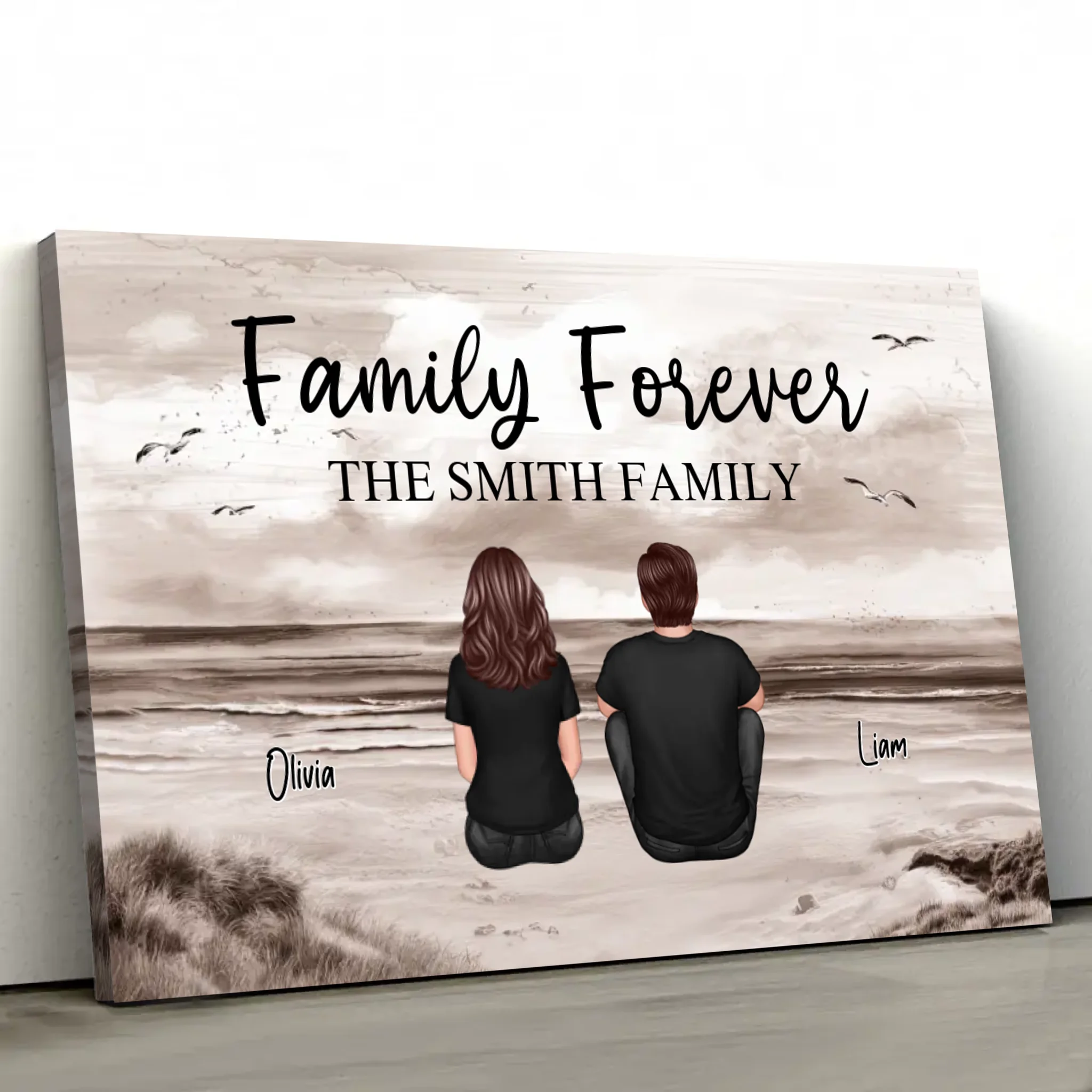 Personalized Canvas “Family Forever“