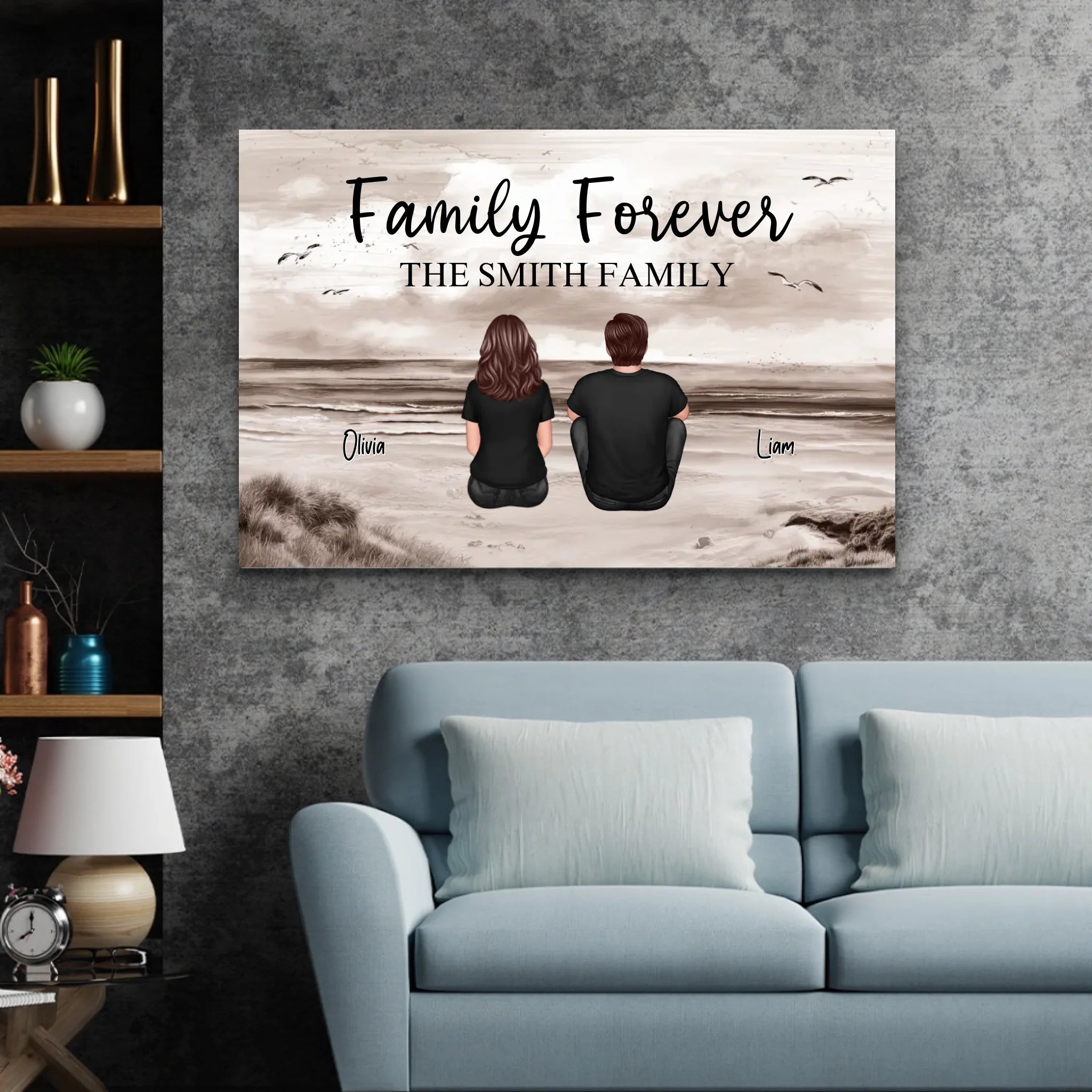 Personalized Canvas “Family Forever“