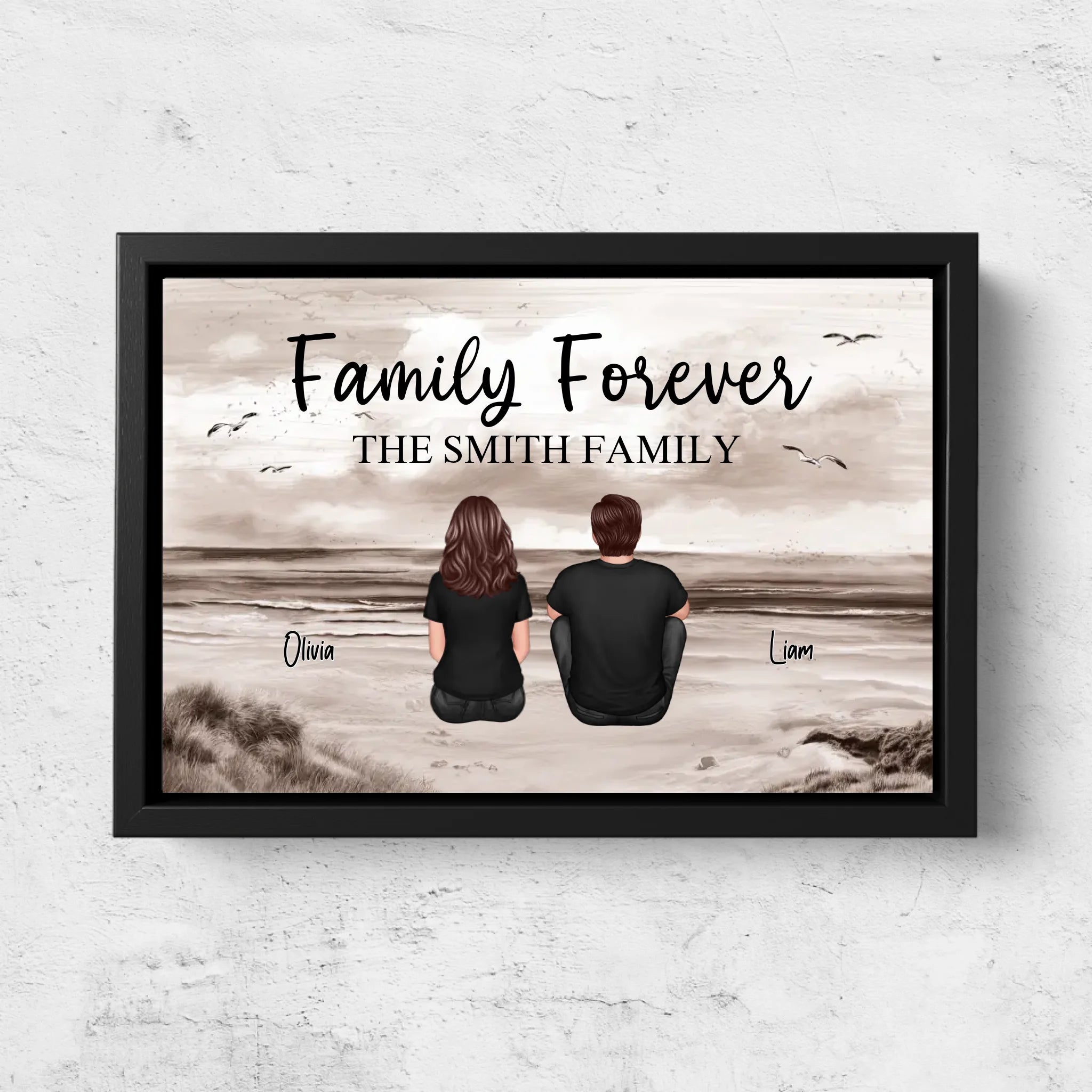 Personalized Canvas “Family Forever“