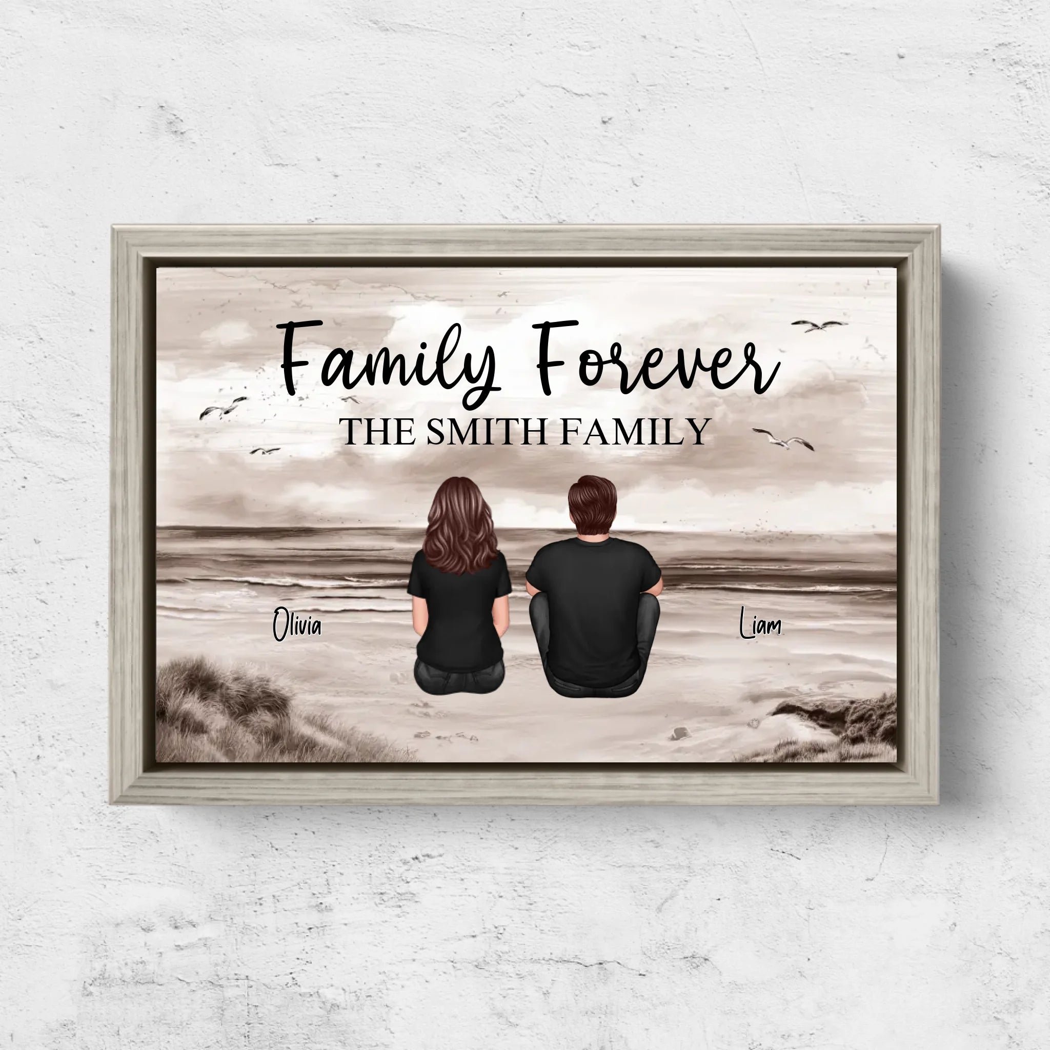 Personalized Canvas “Family Forever“