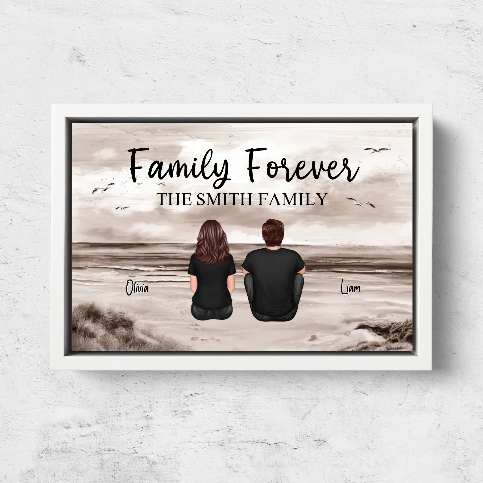 Personalized Canvas “Family Forever“