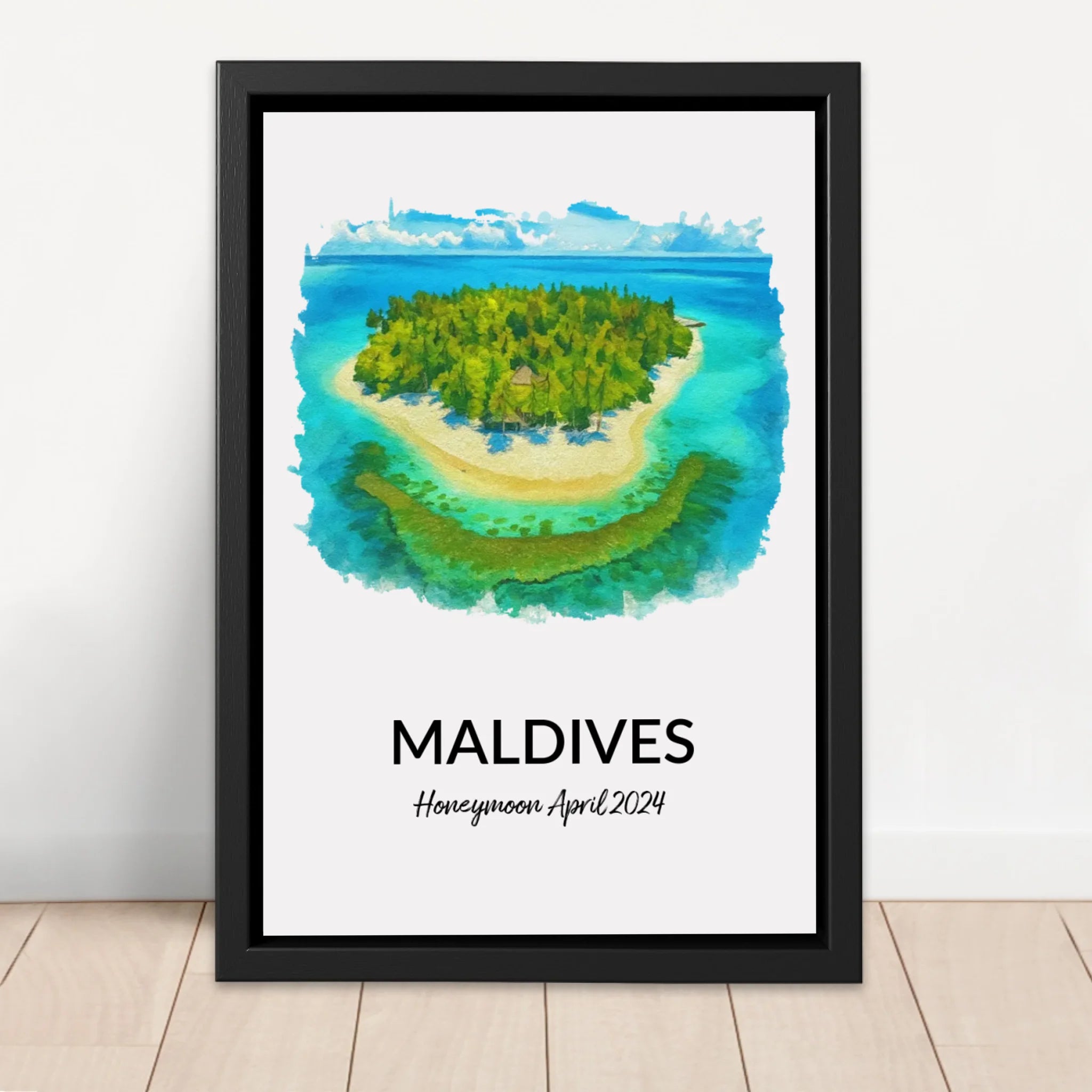 Personalized Canvas "Personalized vacation print"