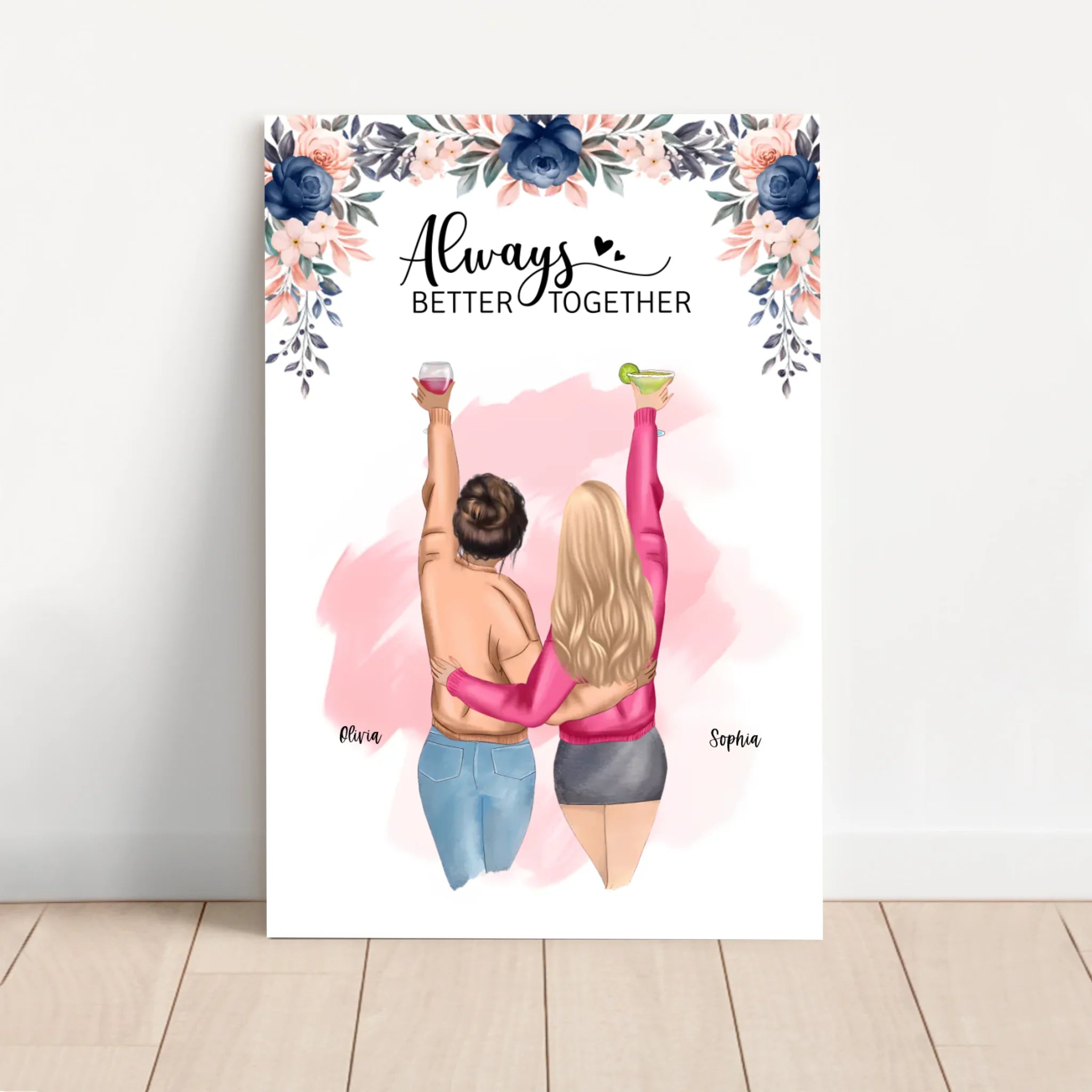 Personalized Canvas – Best Friends Forever