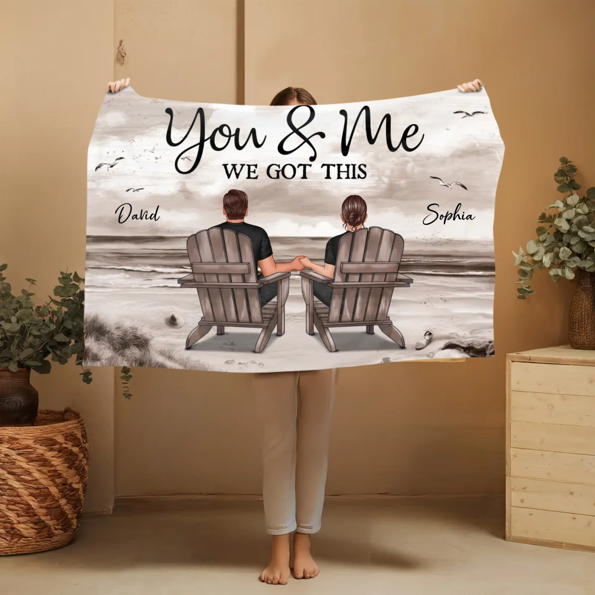 150x100 Decke gehalten