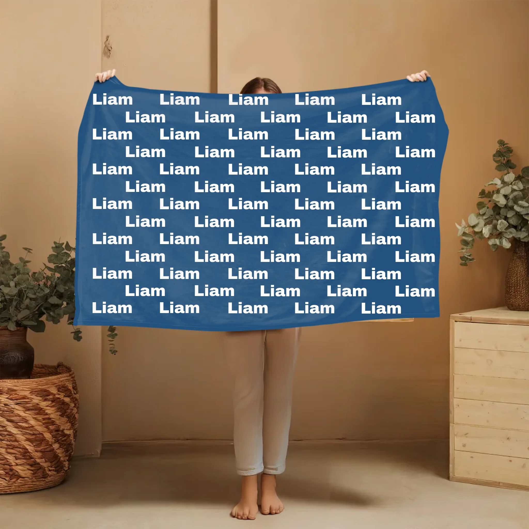 150x100 Decke gehalten