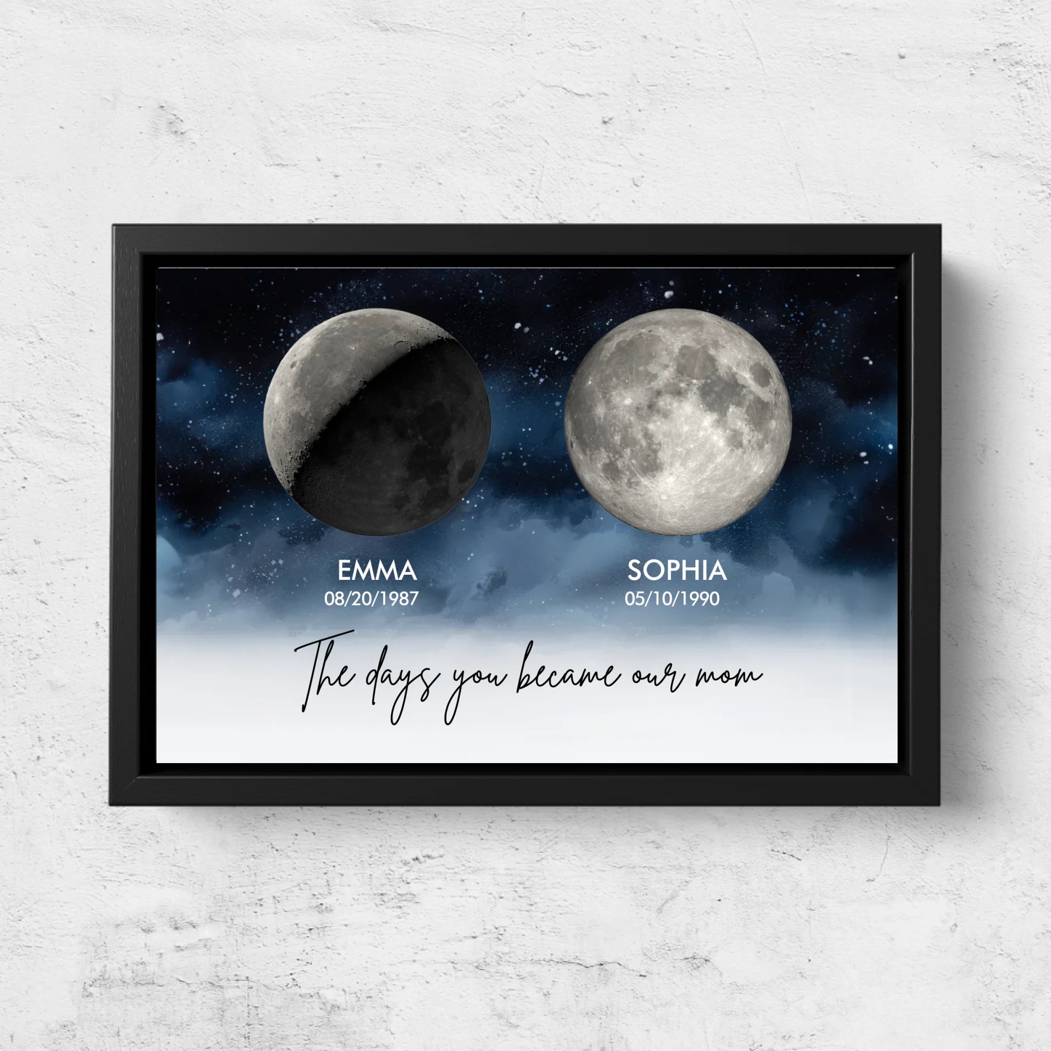 Personalized Canvas “The Days You Became Our Parents"