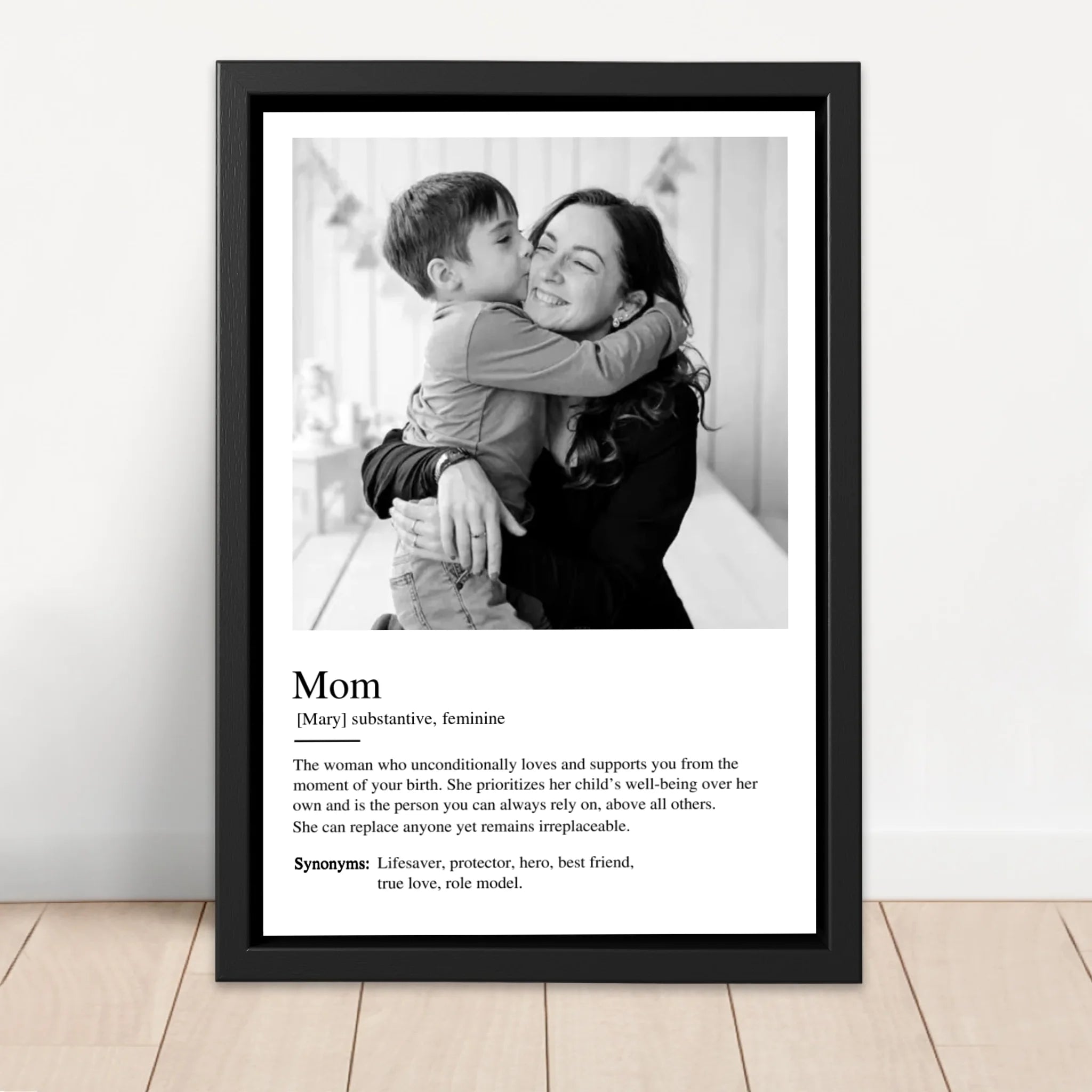 Personalized Canvas "Definition Mom"