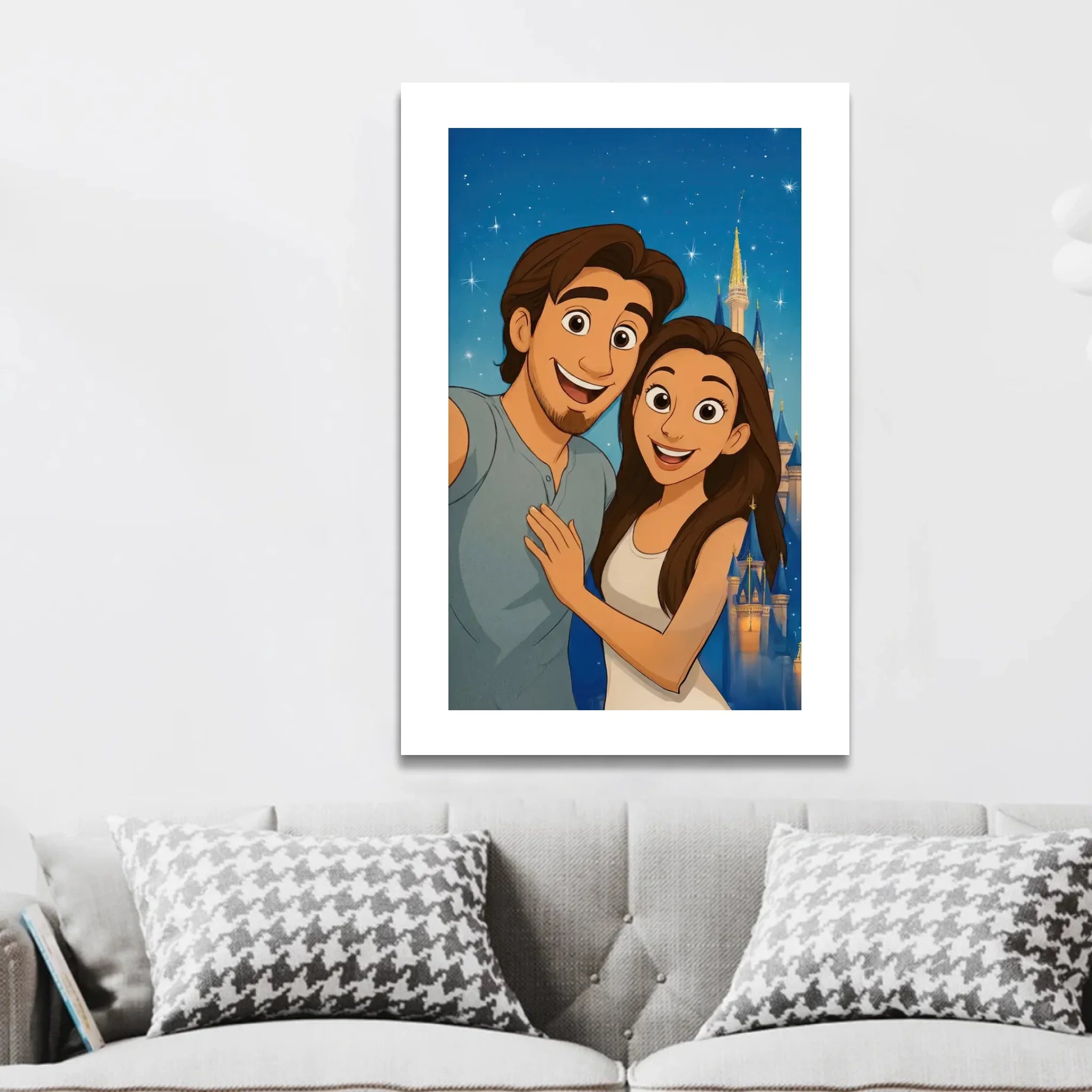 Personalized Canvas – Disney-Style From Photo