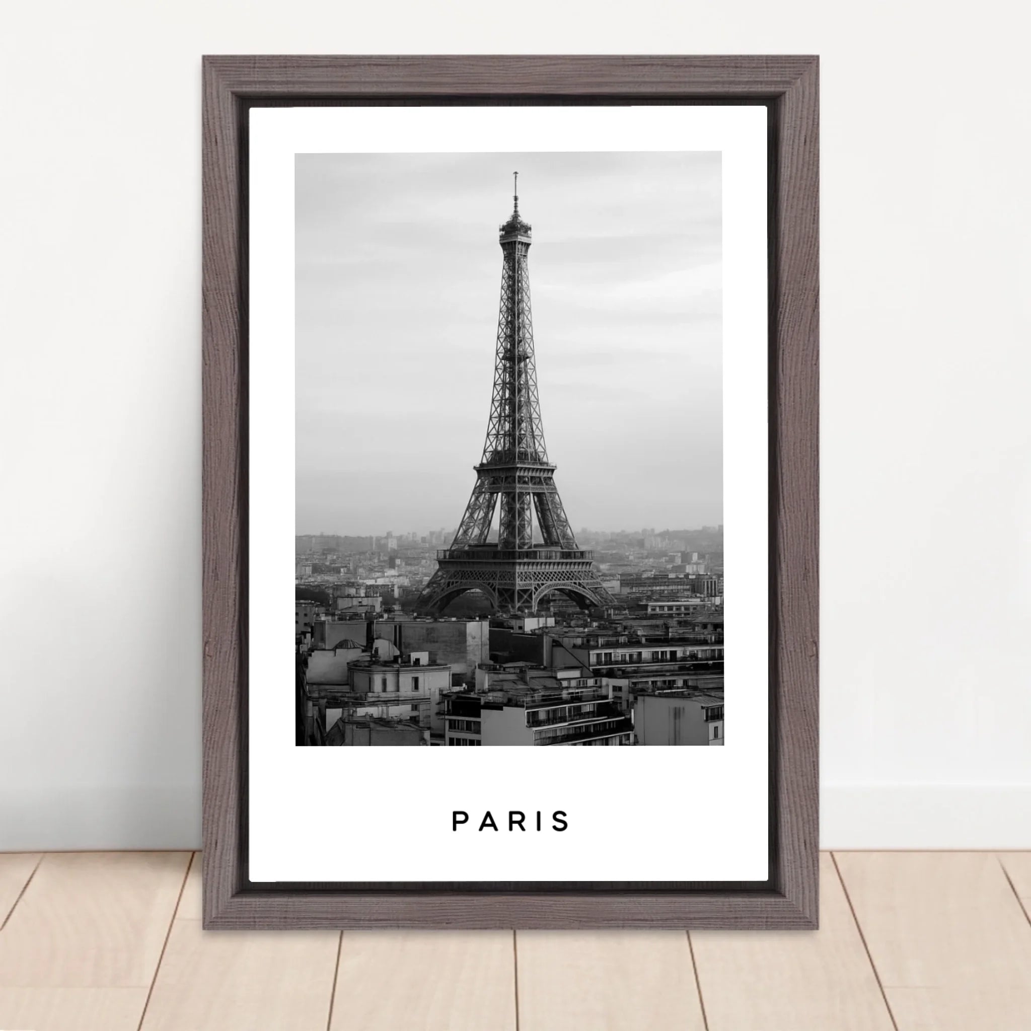 Vertical Framed Canvas-Oak 2026