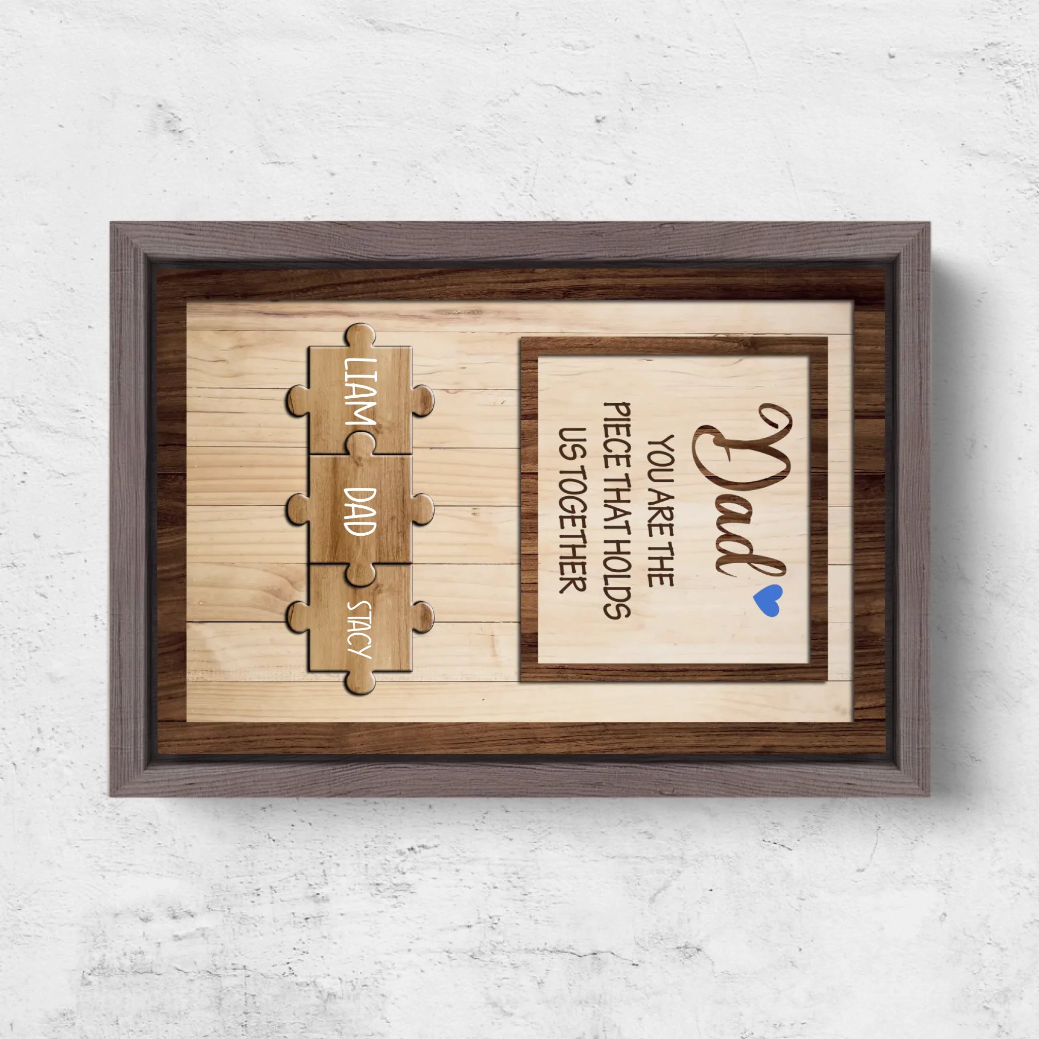 Horizontal Framd Canvas-Ovak