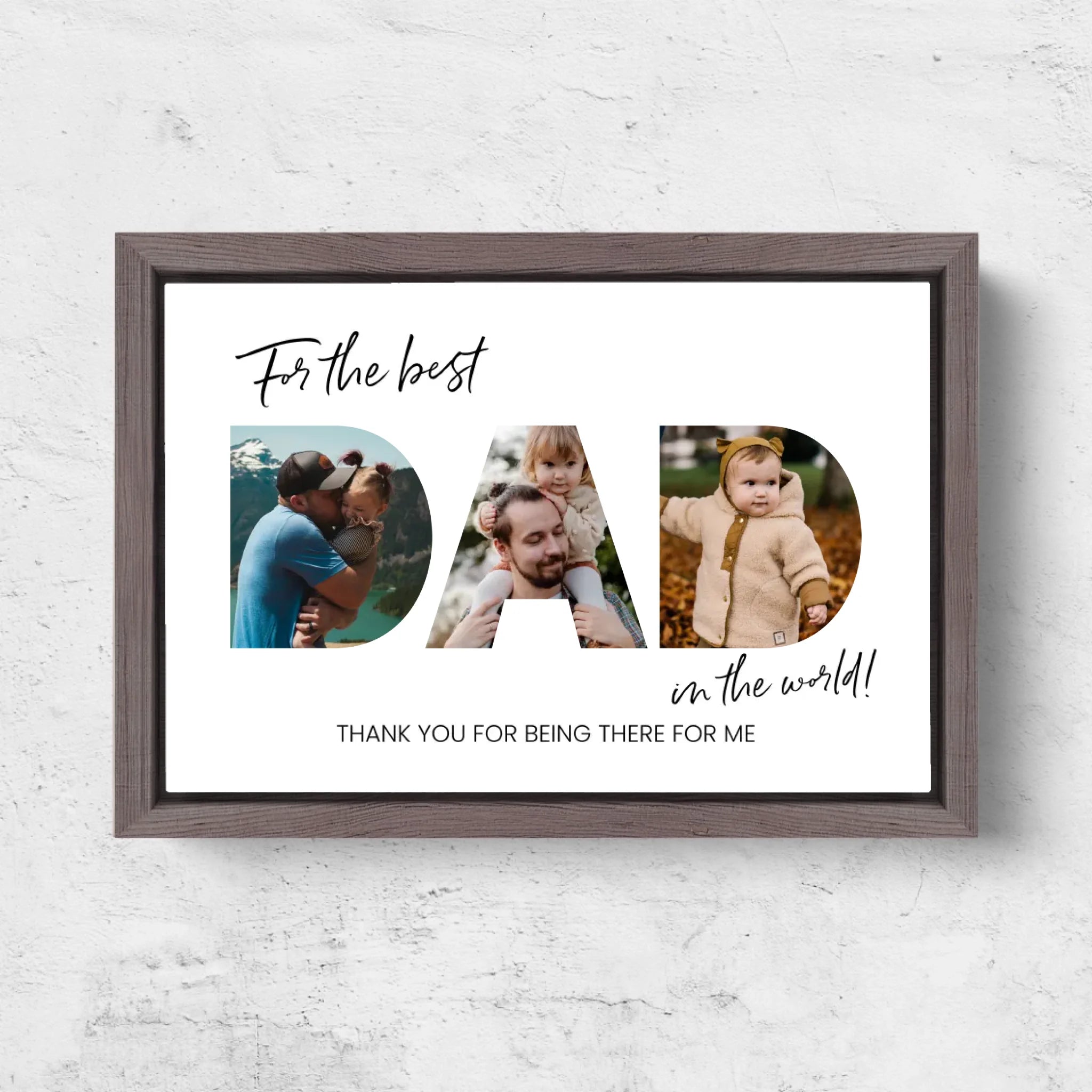 Horizontal Framd Canvas-Ovak