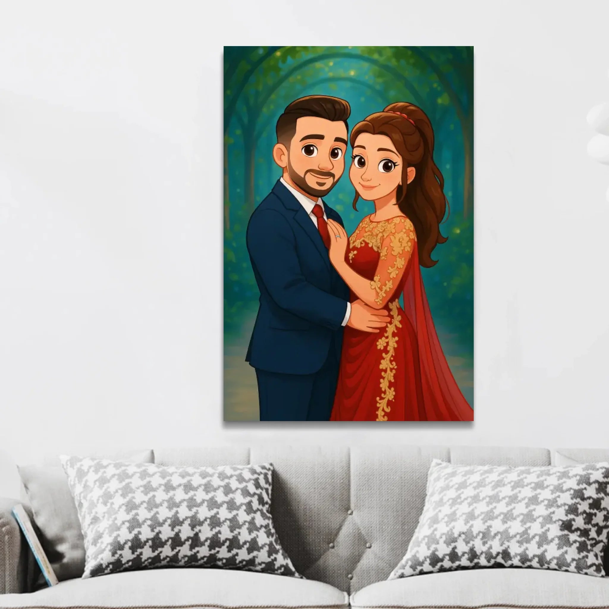 Personalized Canvas – Enchanted Portrait from Your Photo