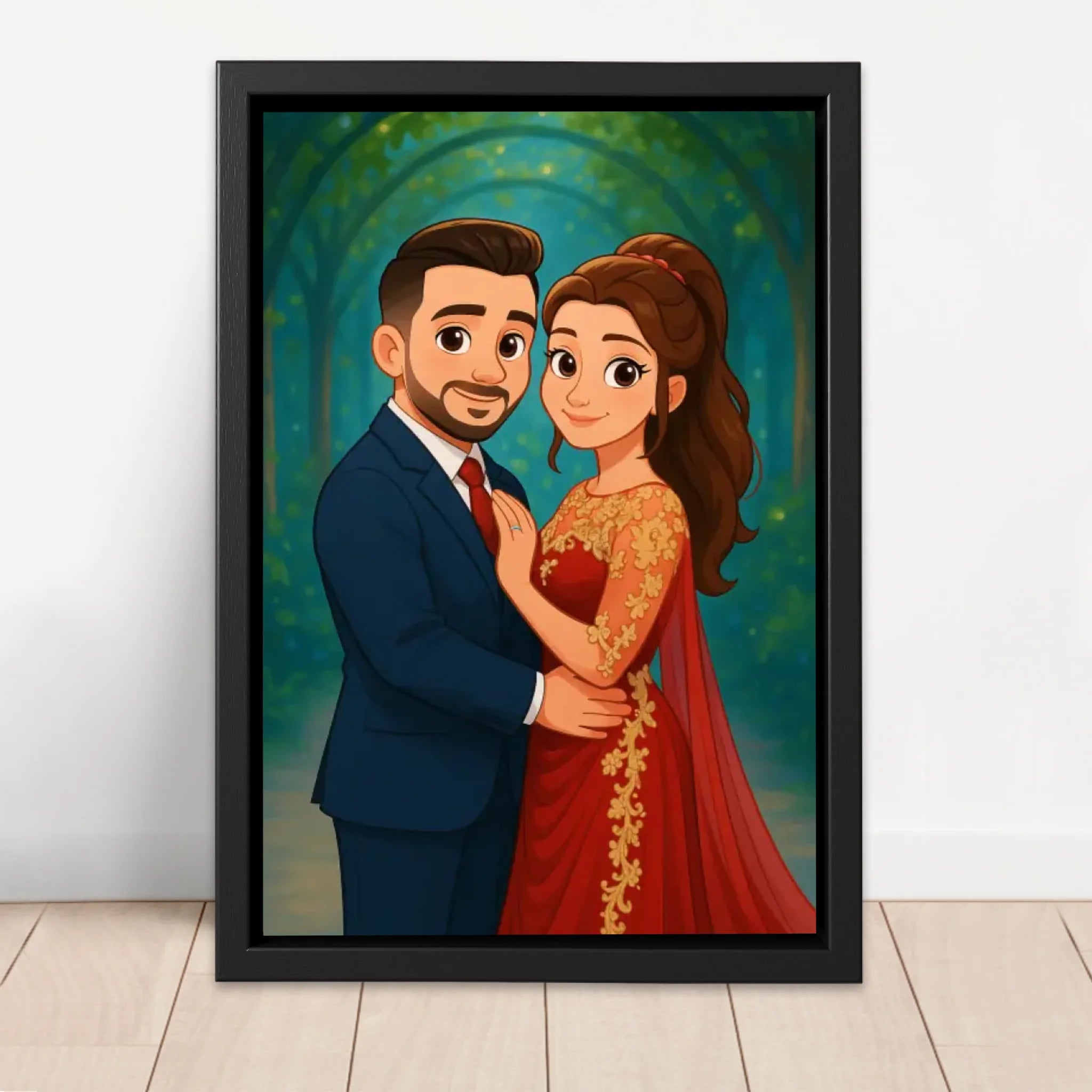 Personalized Canvas – Enchanted Portrait from Your Photo