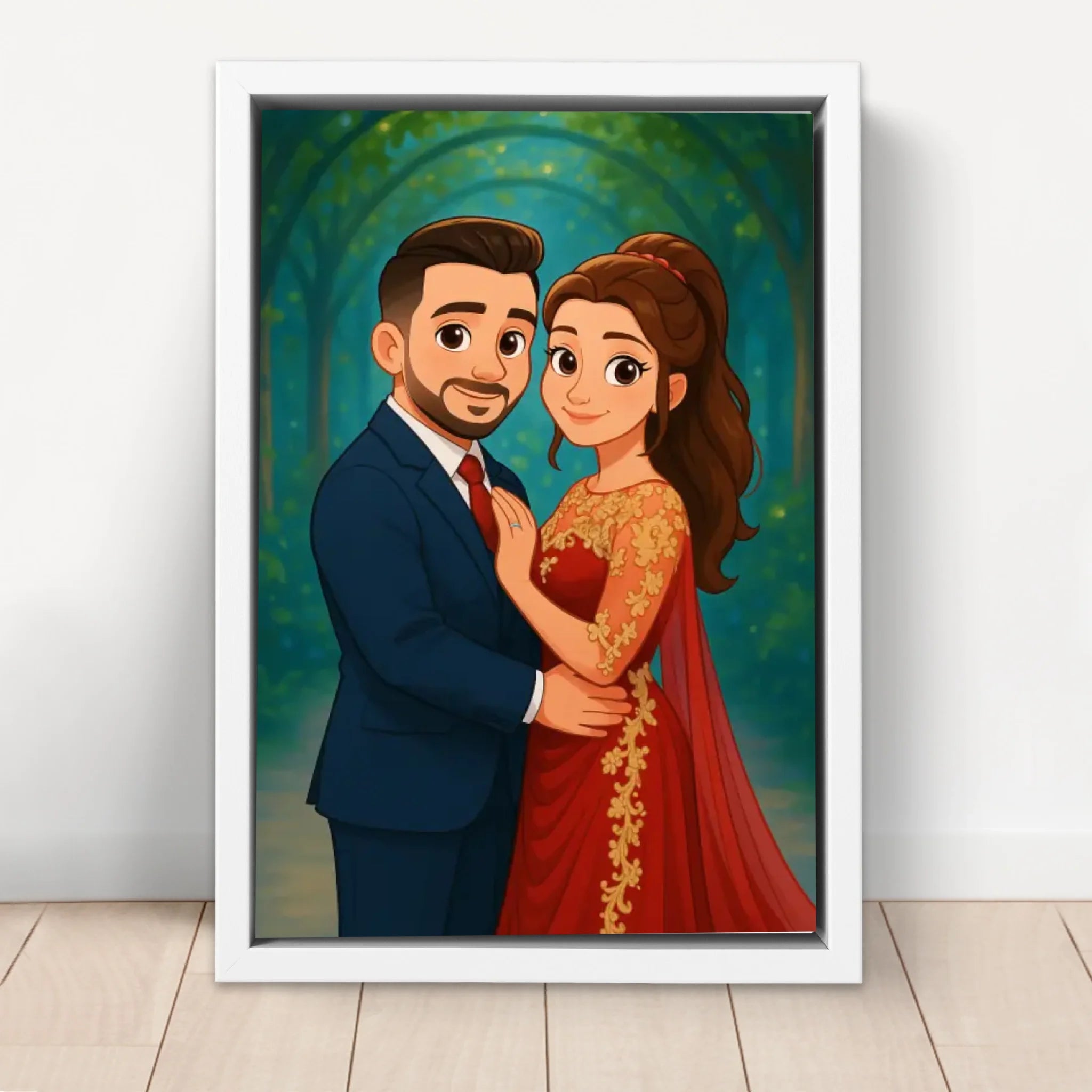 Personalized Canvas – Enchanted Portrait from Your Photo