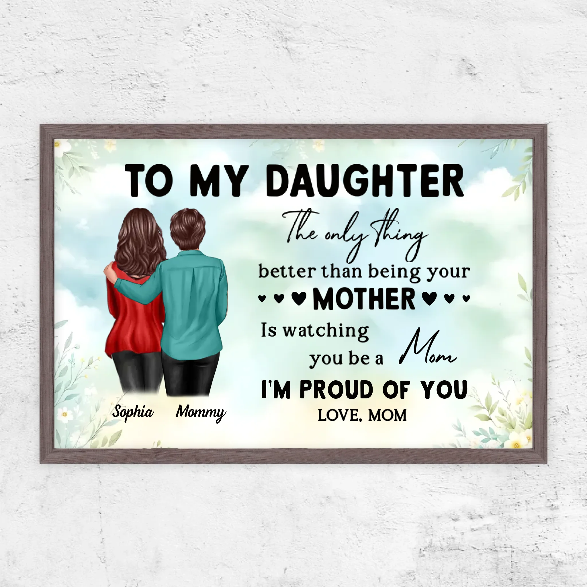 Horizontal Framd Posters-Ovak