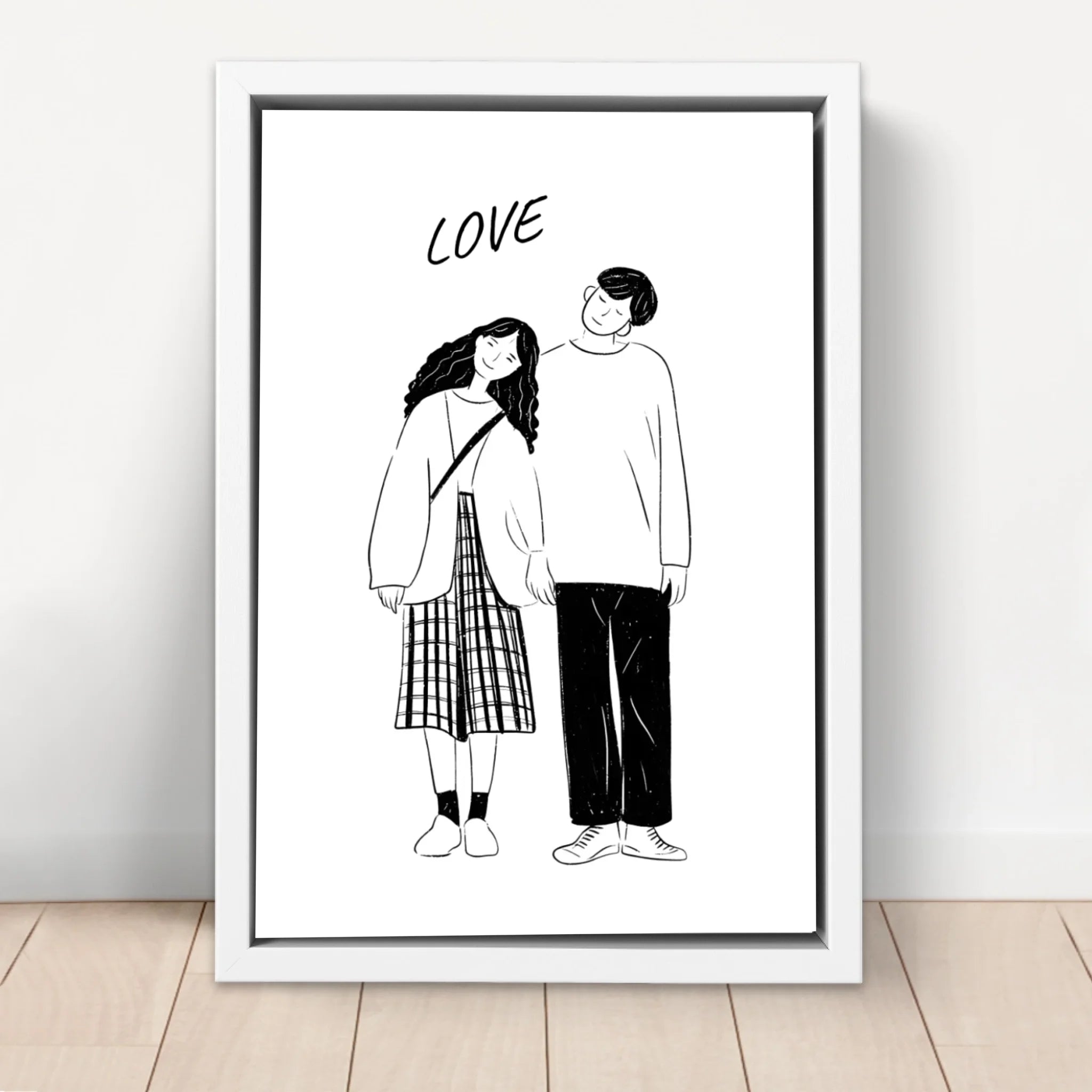 Personalized Canvas – Photo to Line Art