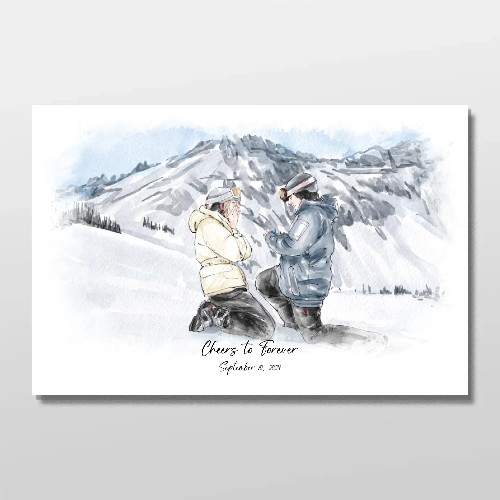 ohne Rahmen horizontal