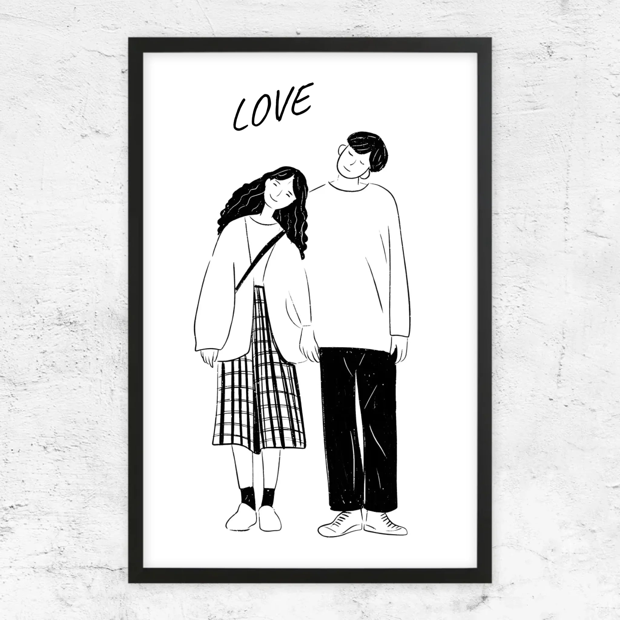 schwarz rahmen 60x40