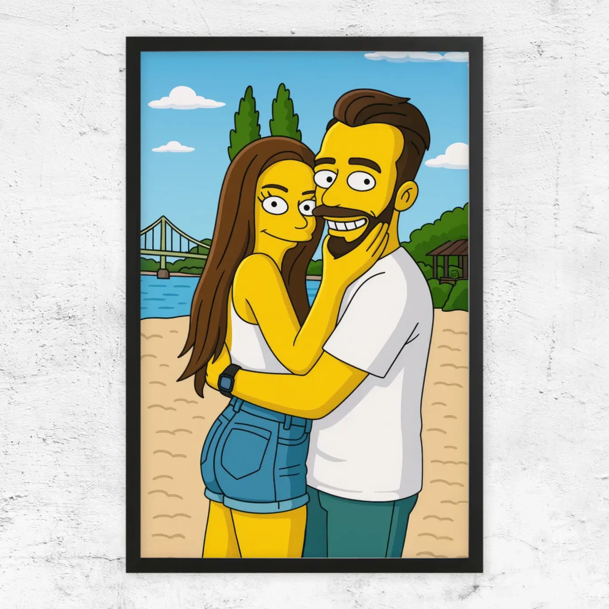 schwarz rahmen 60x40