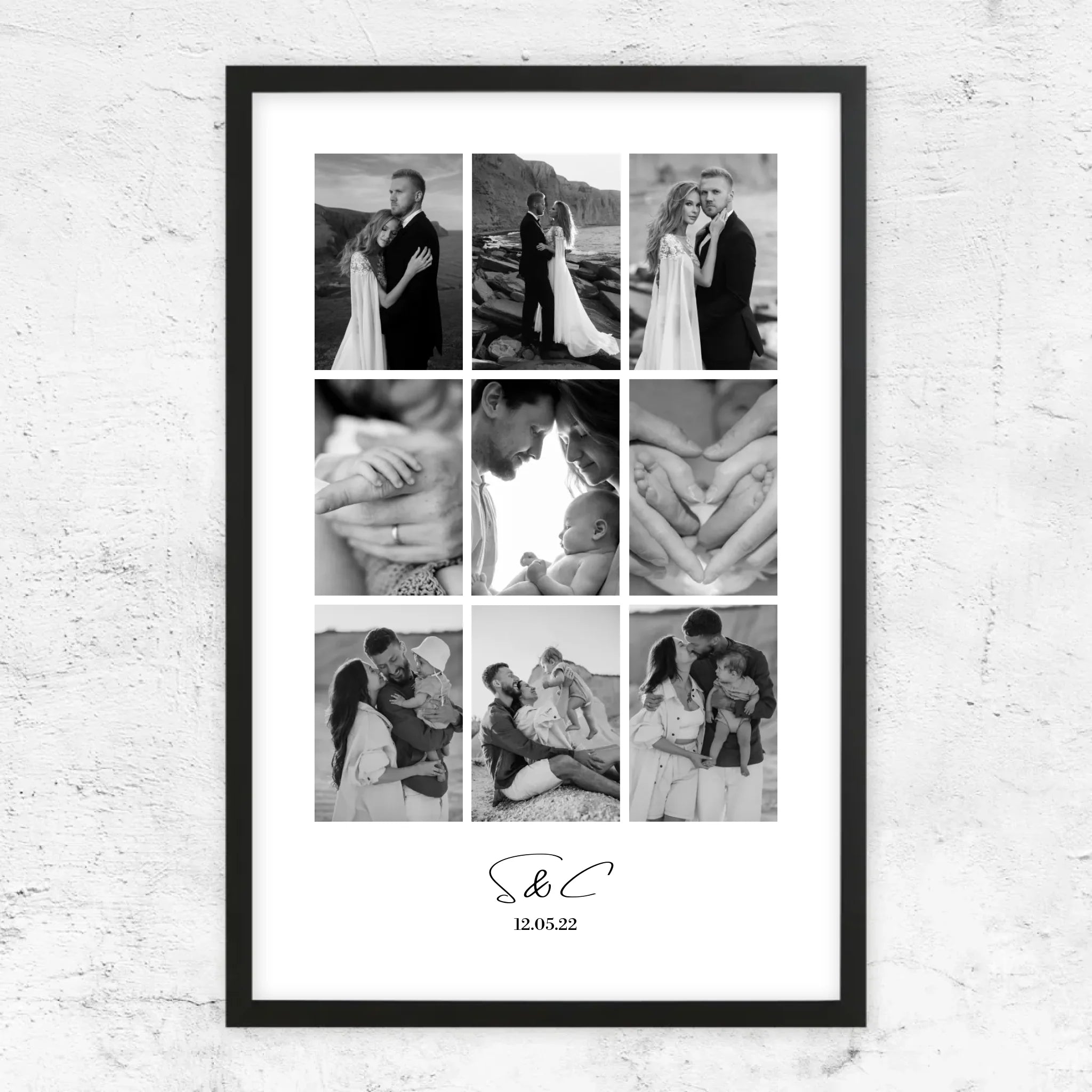 schwarz rahmen 60x40