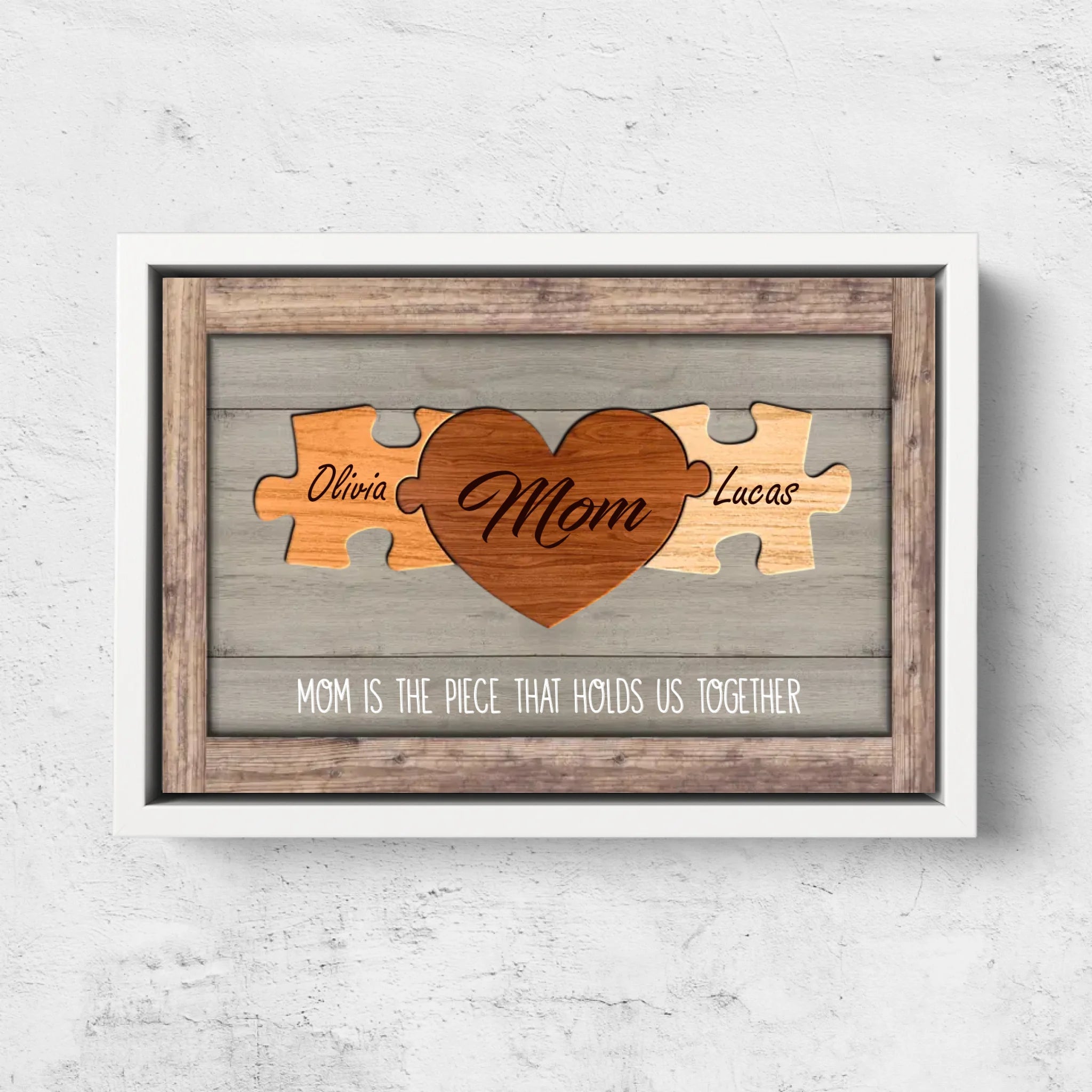 Personalized Canvas – The Puzzle Piece