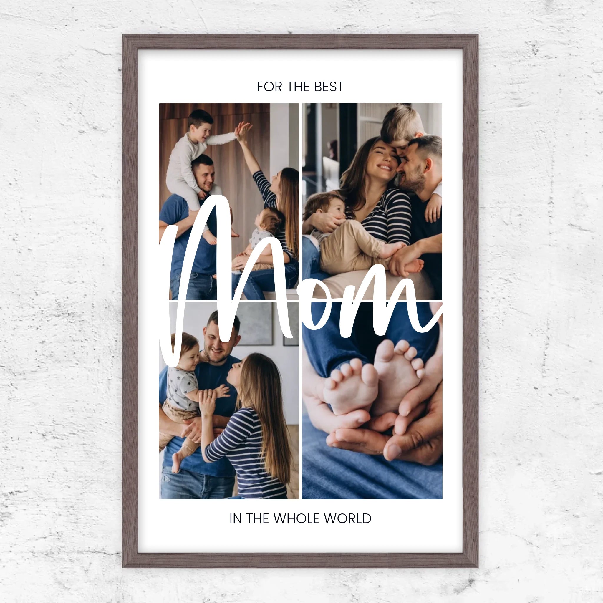Vertical Framed Poster-Oak-2