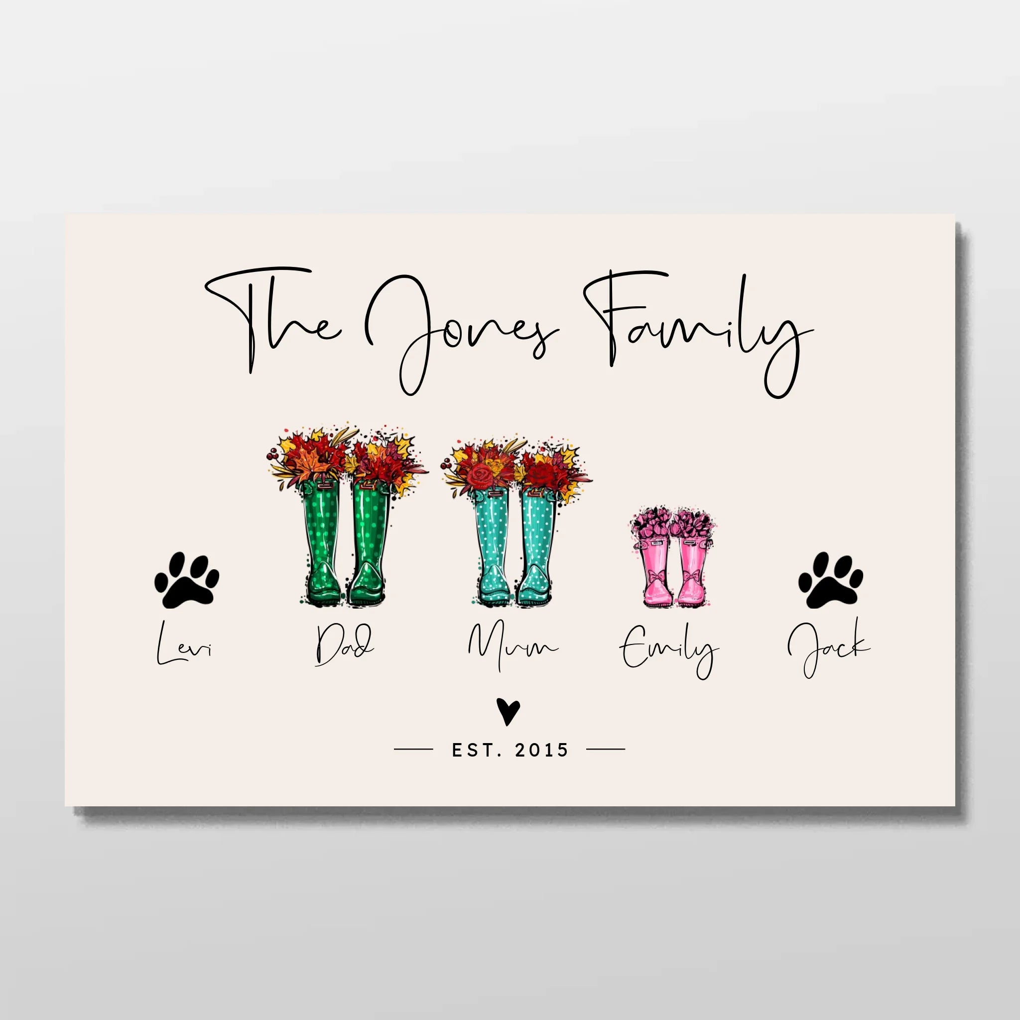 ohne Rahmen horizontal