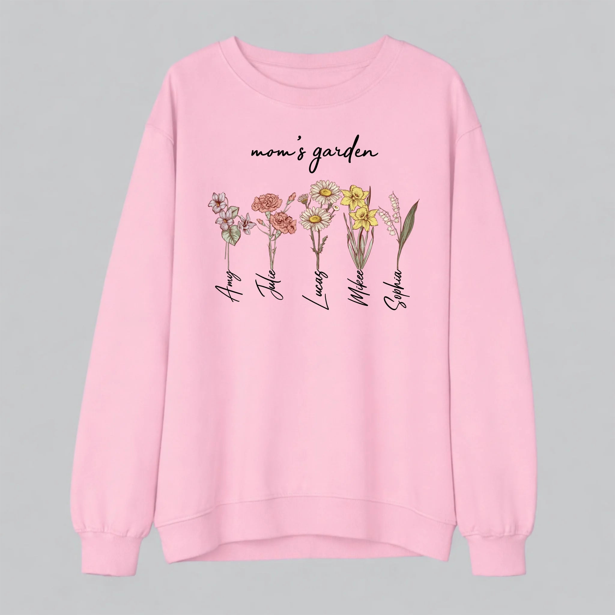 sweatshirt light pink