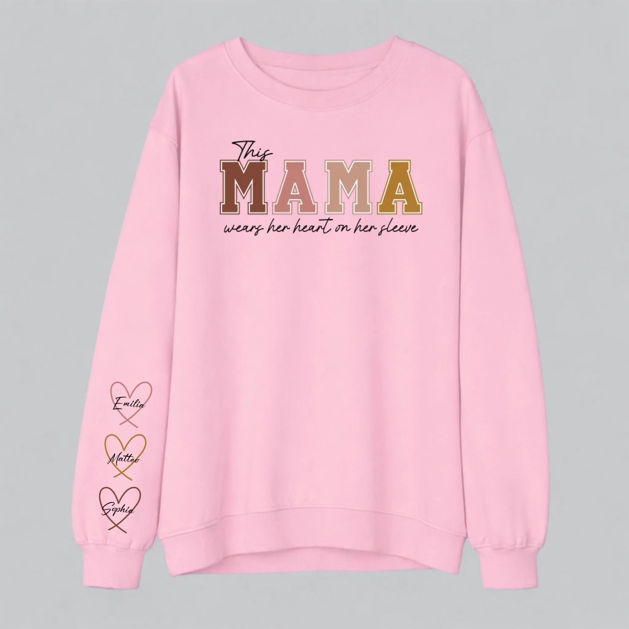 sweatshirt light pink