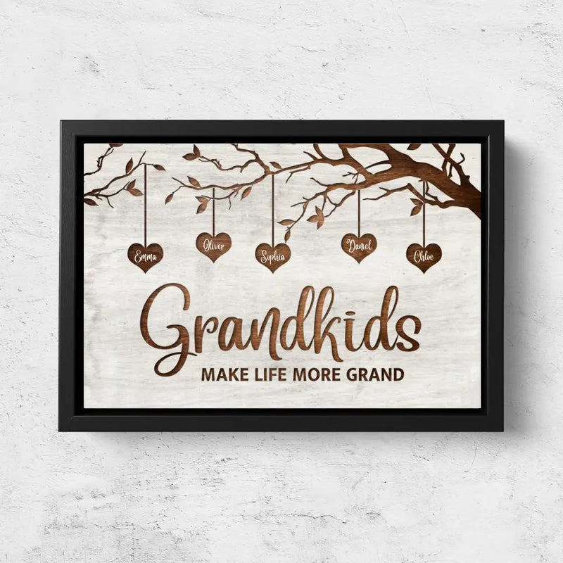 Personalized Canvas "Family Tree"