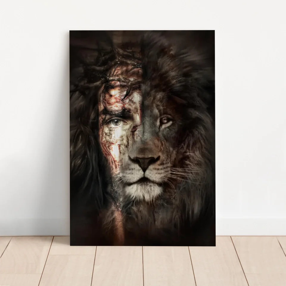 Premium Canvas "Lion of Judah"