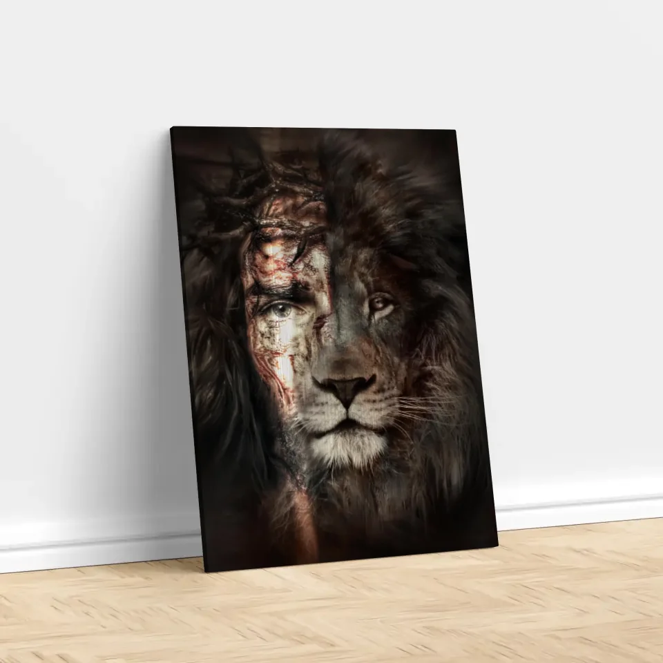 Premium Canvas "Lion of Judah"