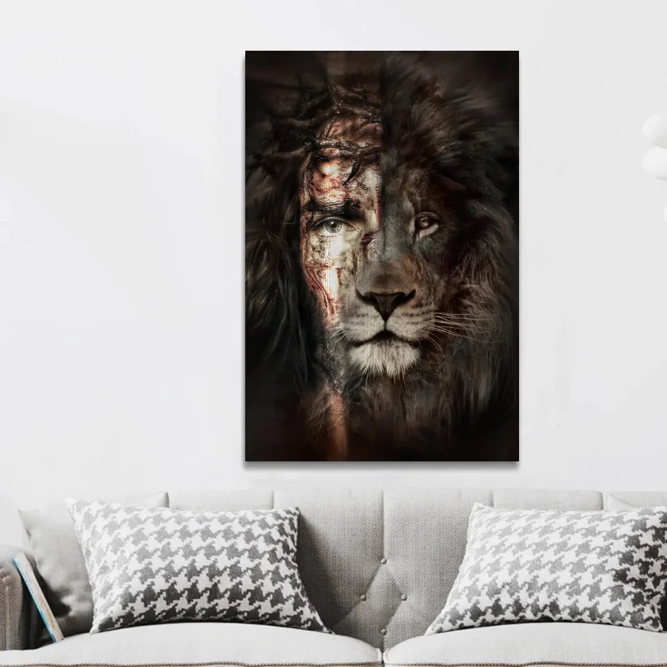 Premium Canvas "Lion of Judah"