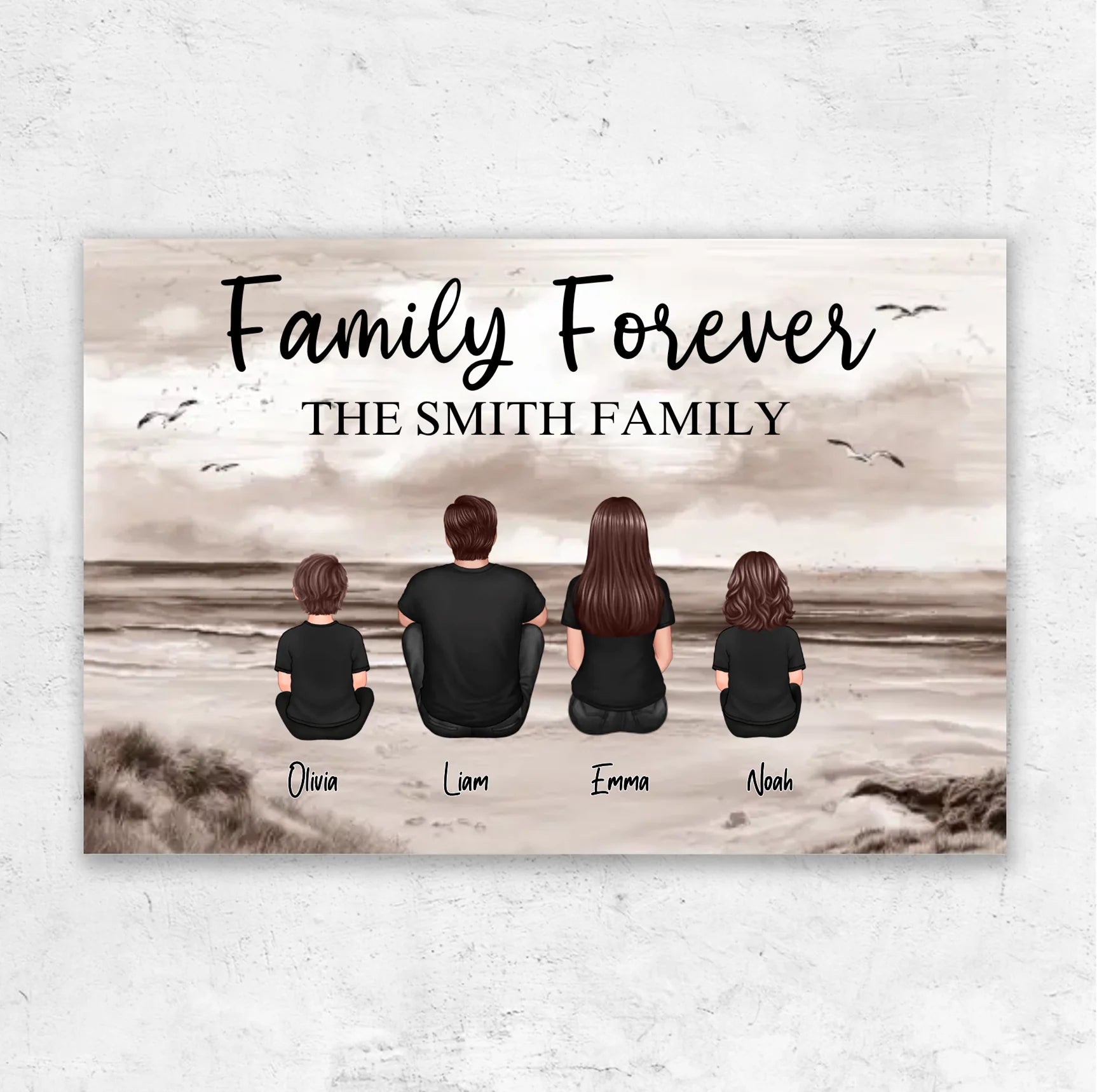 Personalized Canvas “Family Forever“