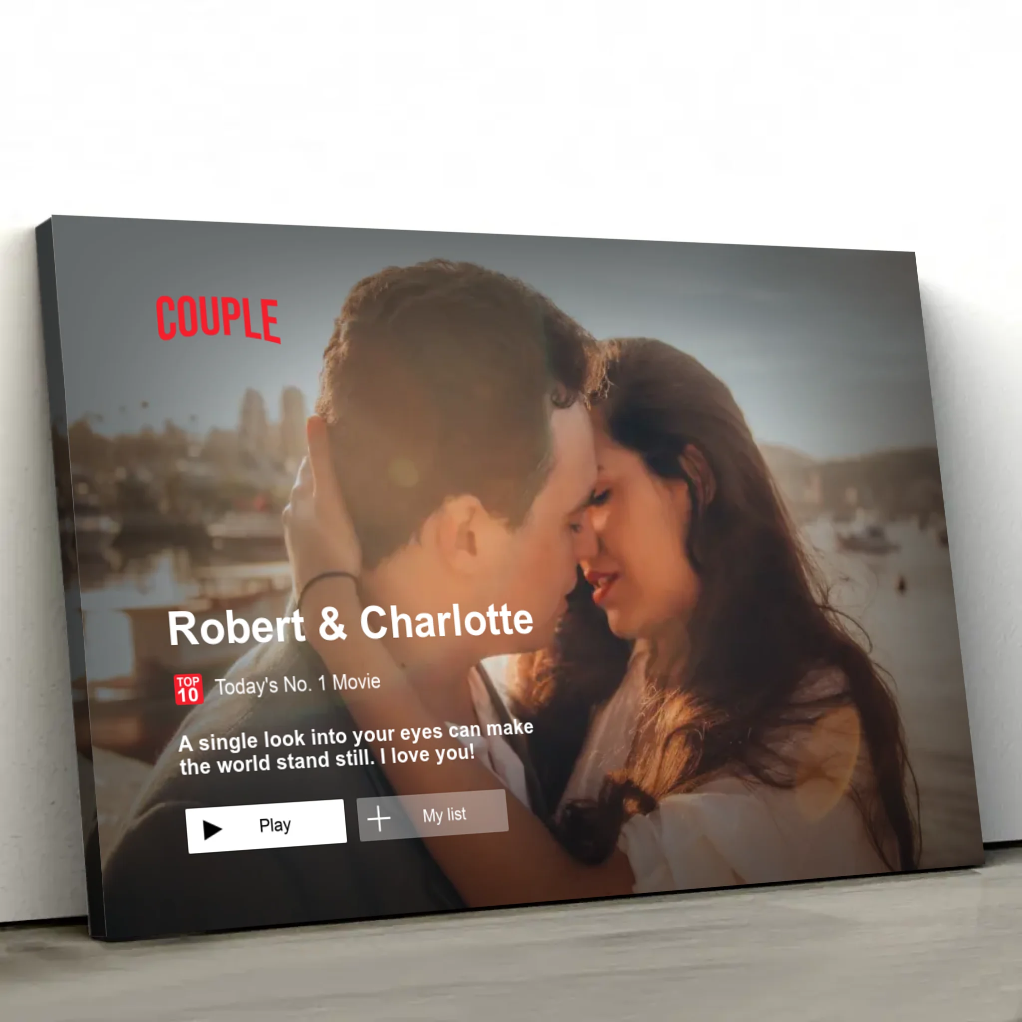 Personalized Canvas “Lovestory”