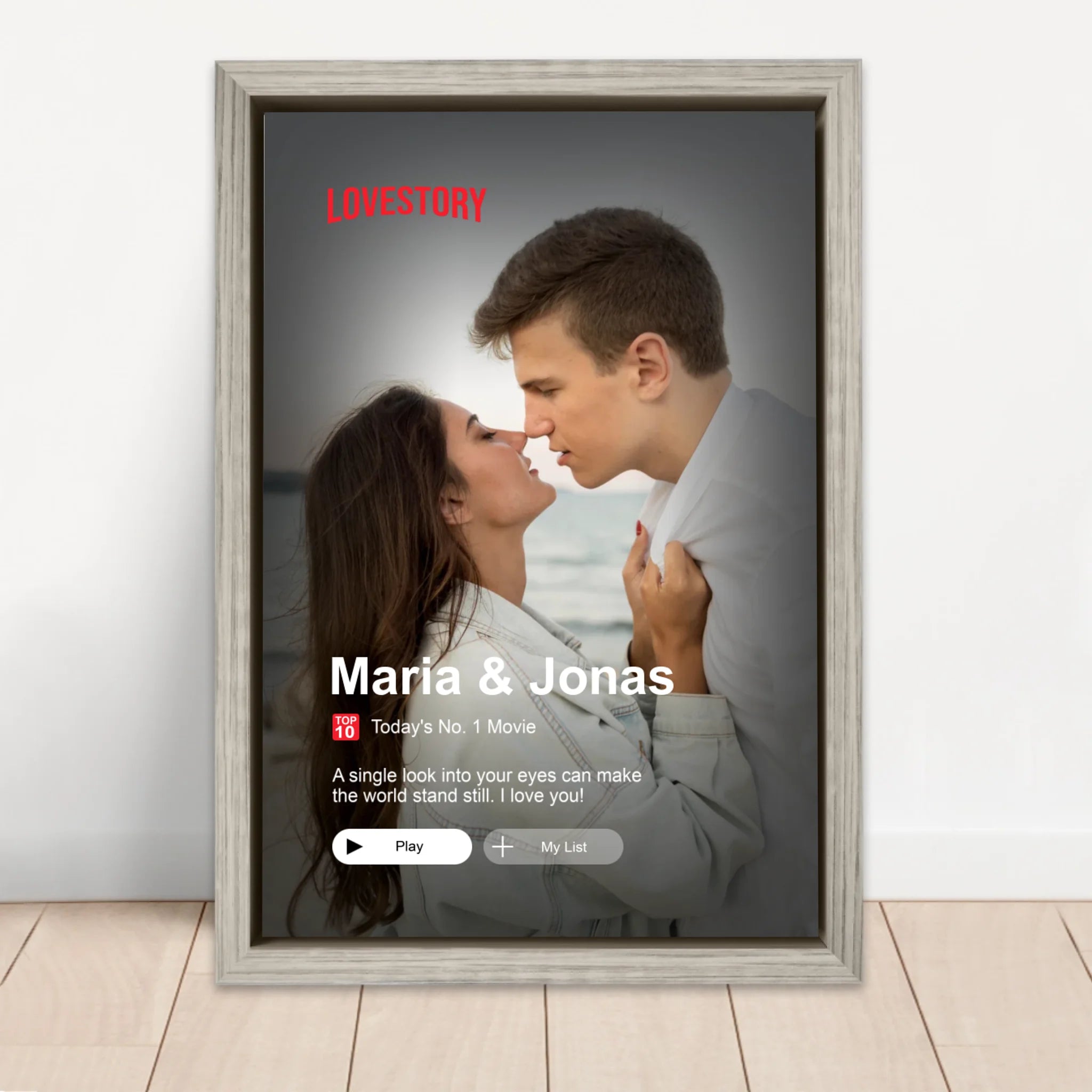 Personalized Canvas "Our Cover"
