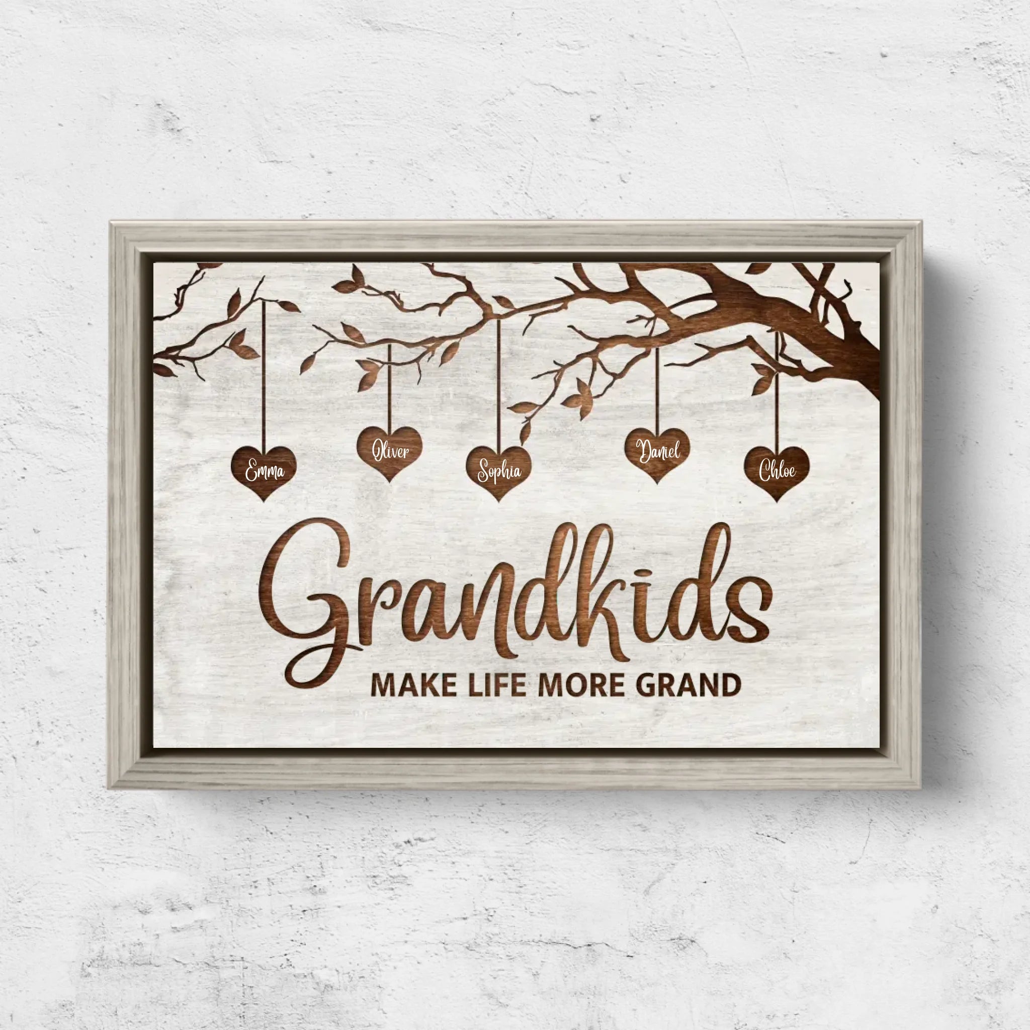 Personalized Canvas "Family Tree"