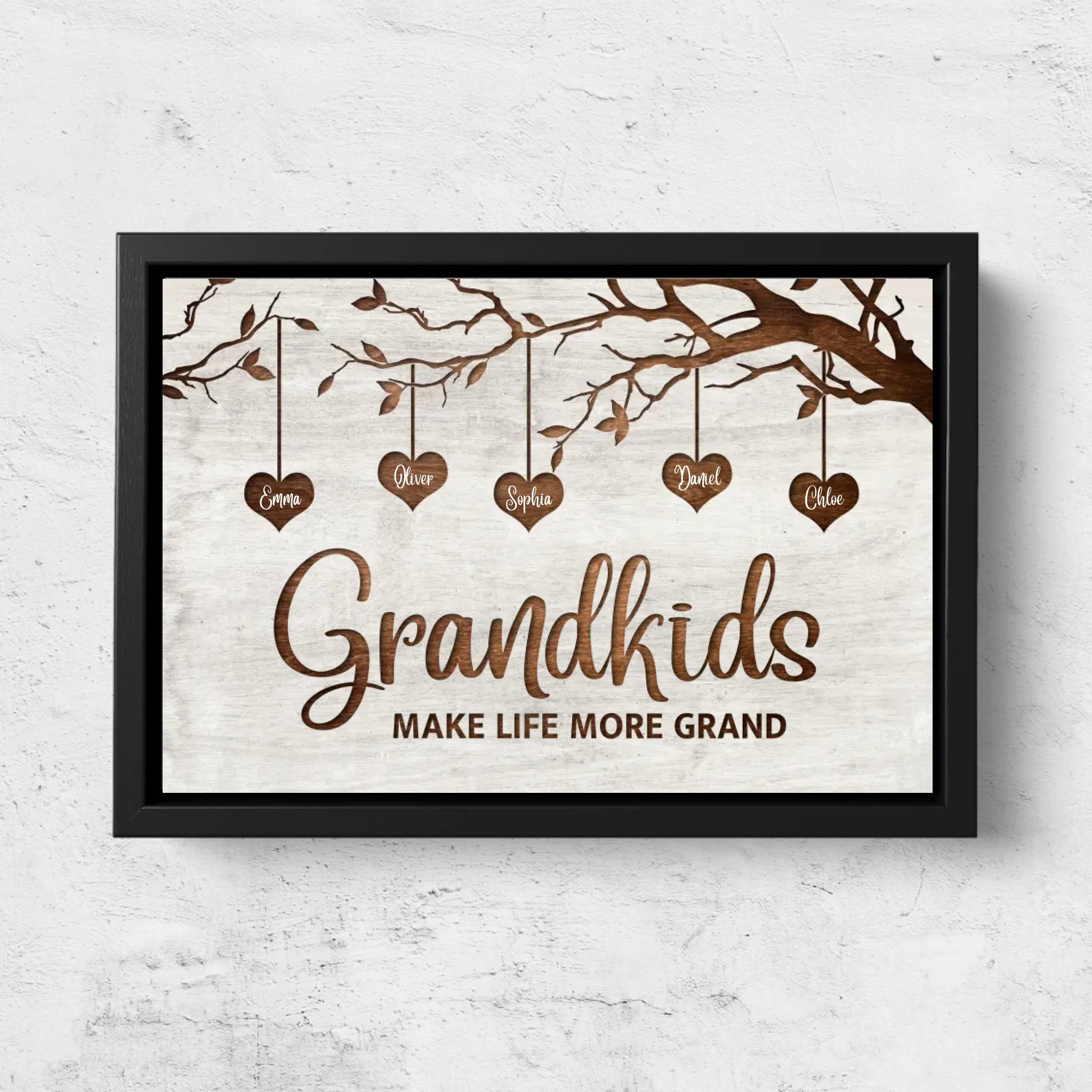 Personalized Canvas "Family Tree"